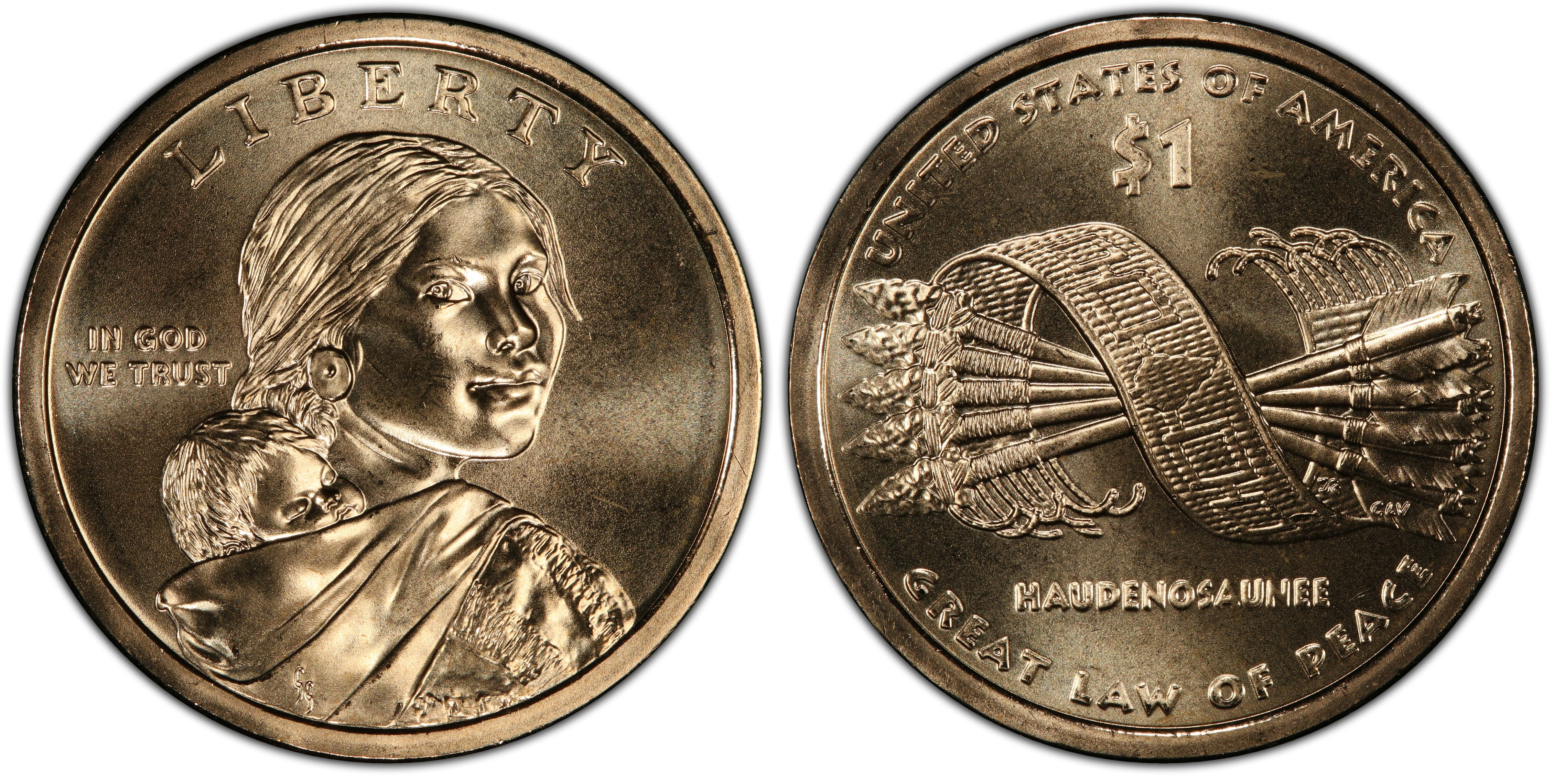 2010-D BU Native American Sacagawea Dollar 