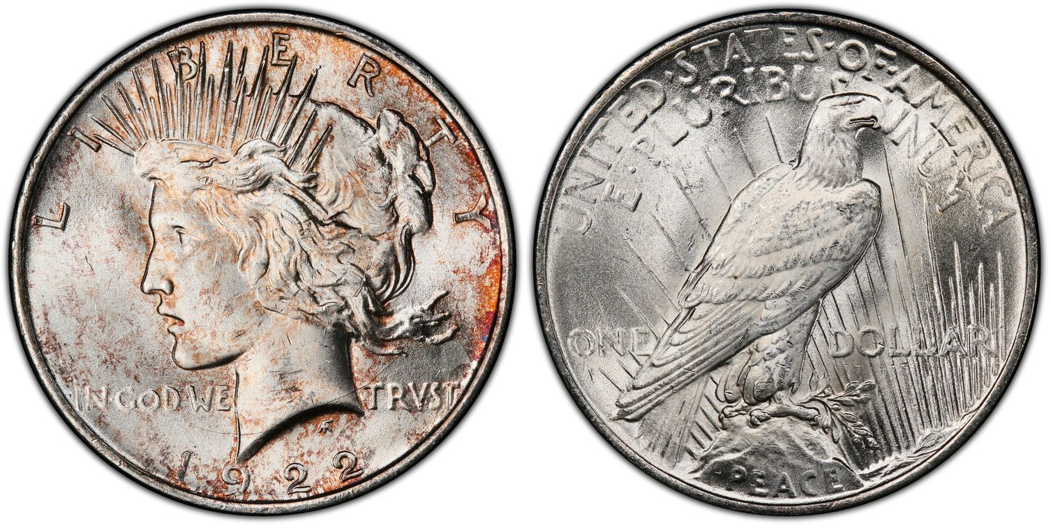 1922 Peace Dollar Thicker Appearance - Coin Community Forum