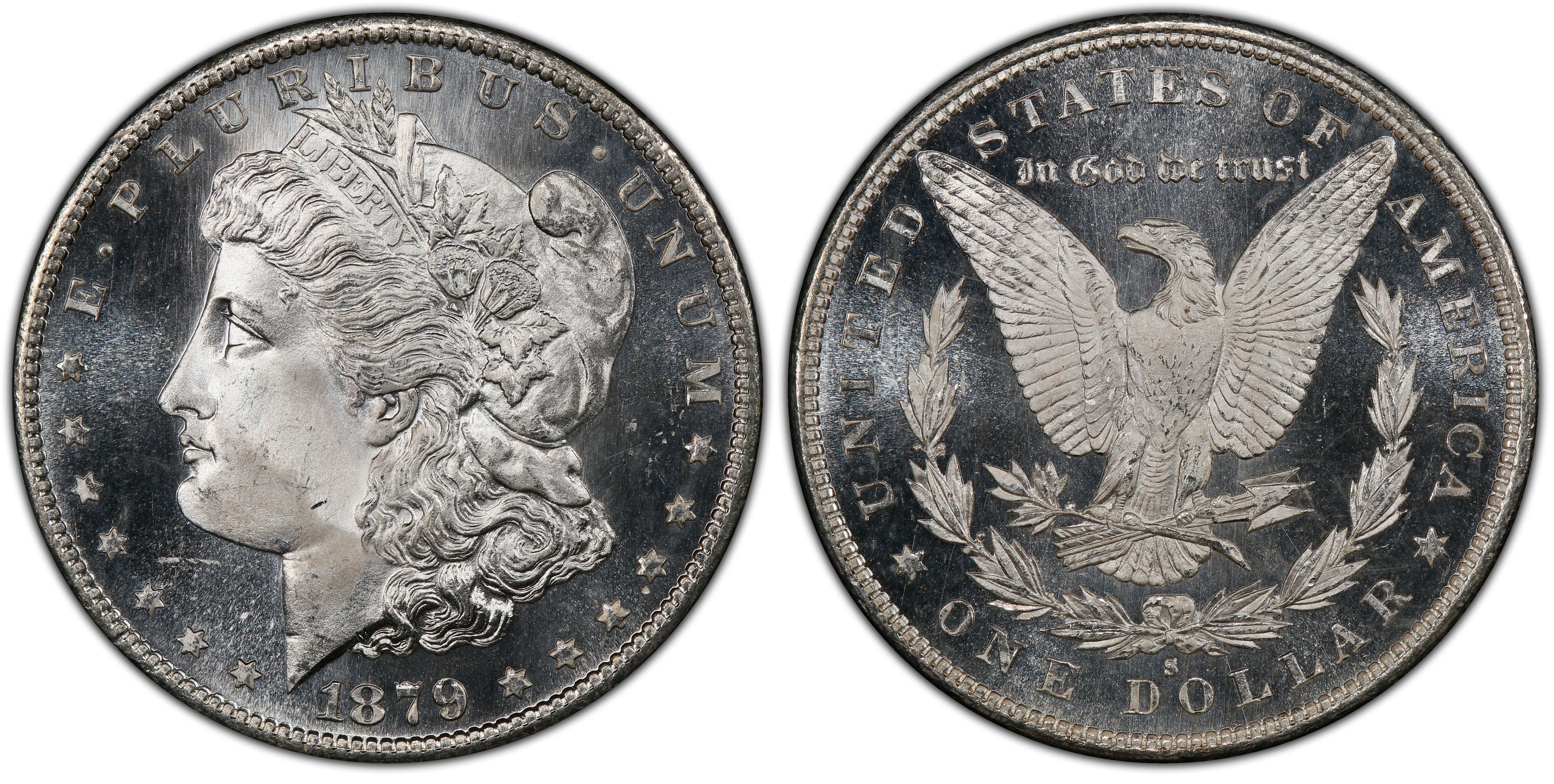 1879-S $1, PL (Regular Strike) Morgan Dollar - PCGS CoinFacts