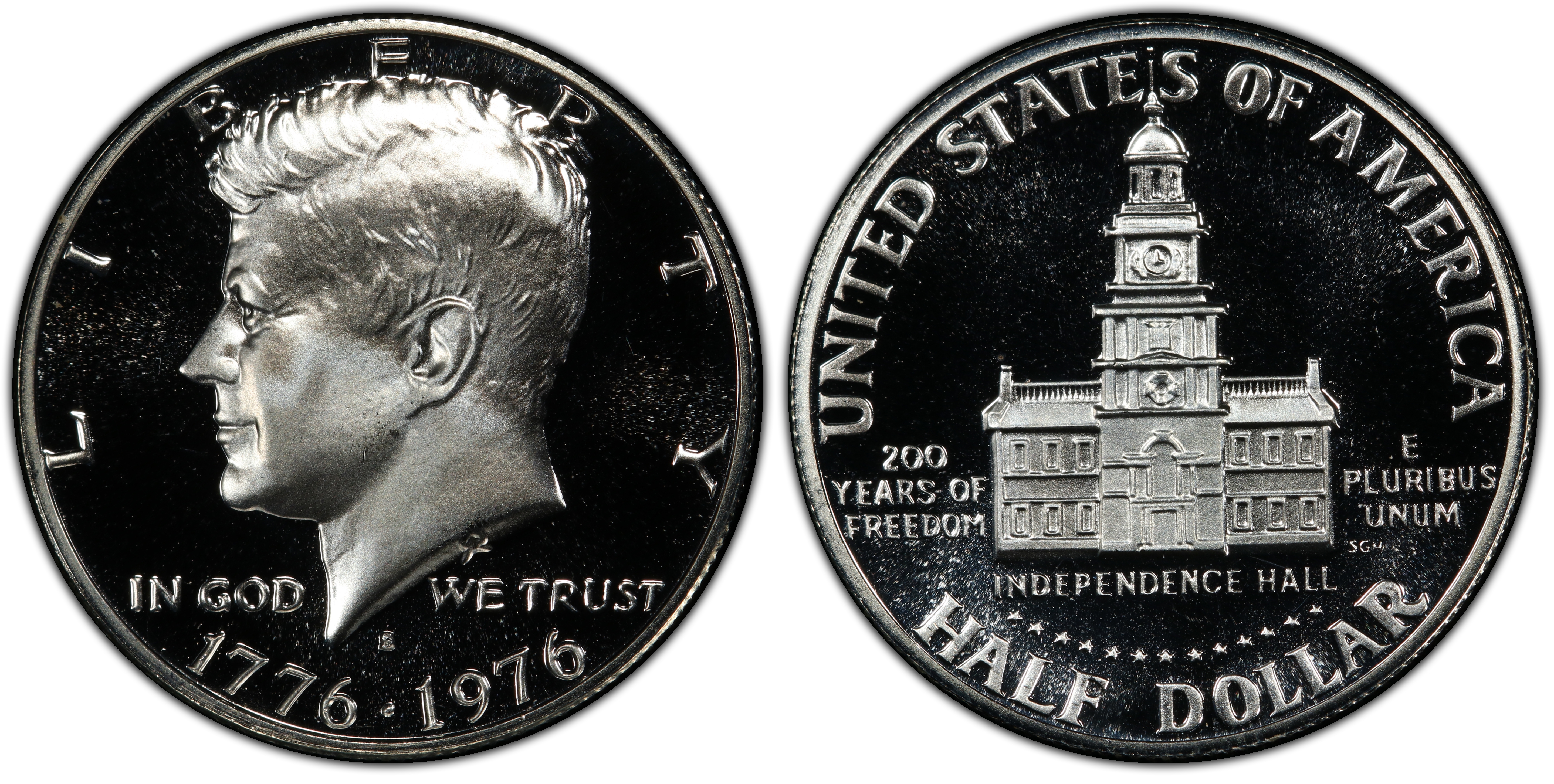 1976-S 50C Silver, DCAM (Proof) Kennedy Half Dollar - PCGS CoinFacts