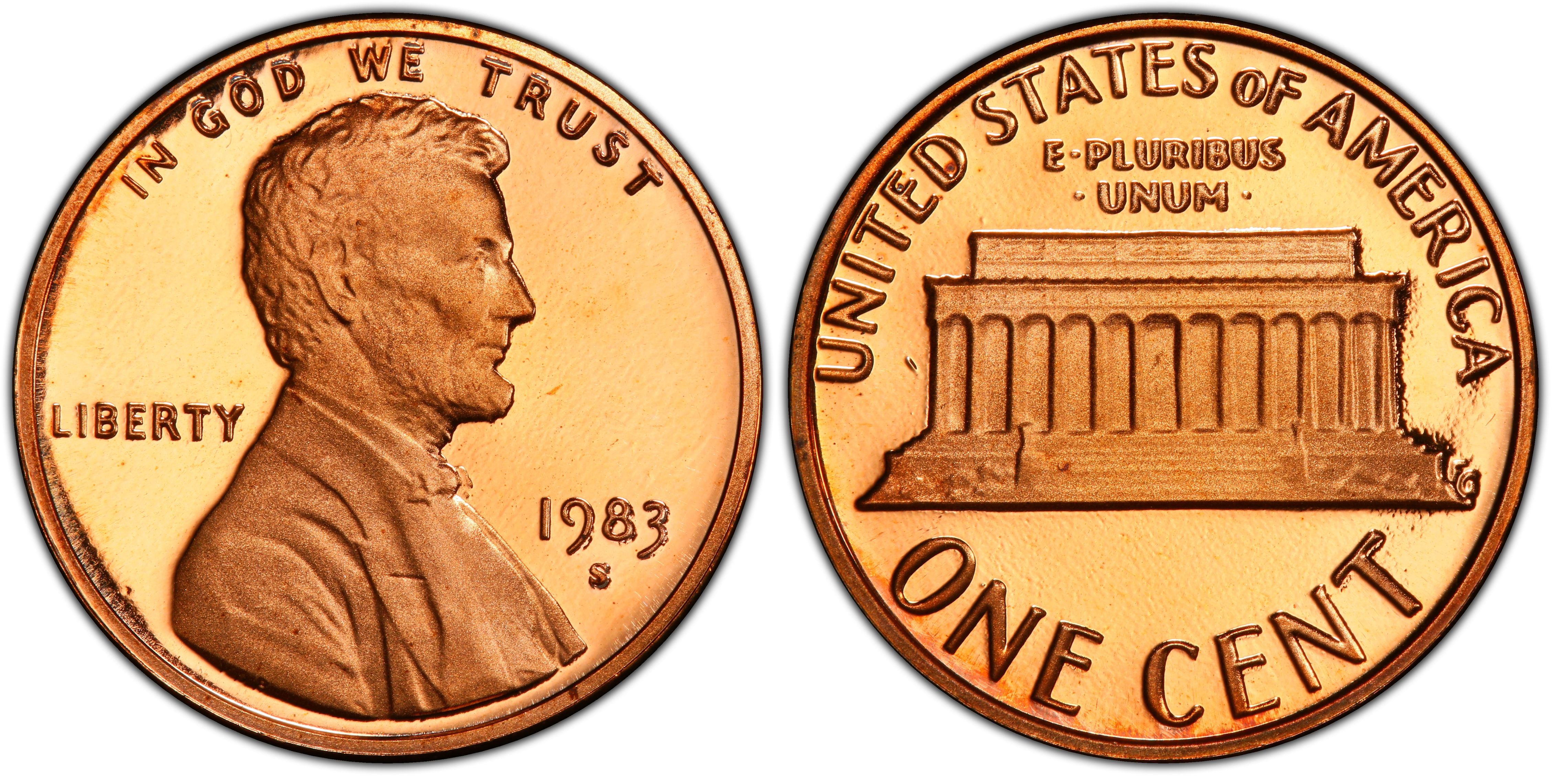 USA 1983 D 1 Cent - Lincoln EF