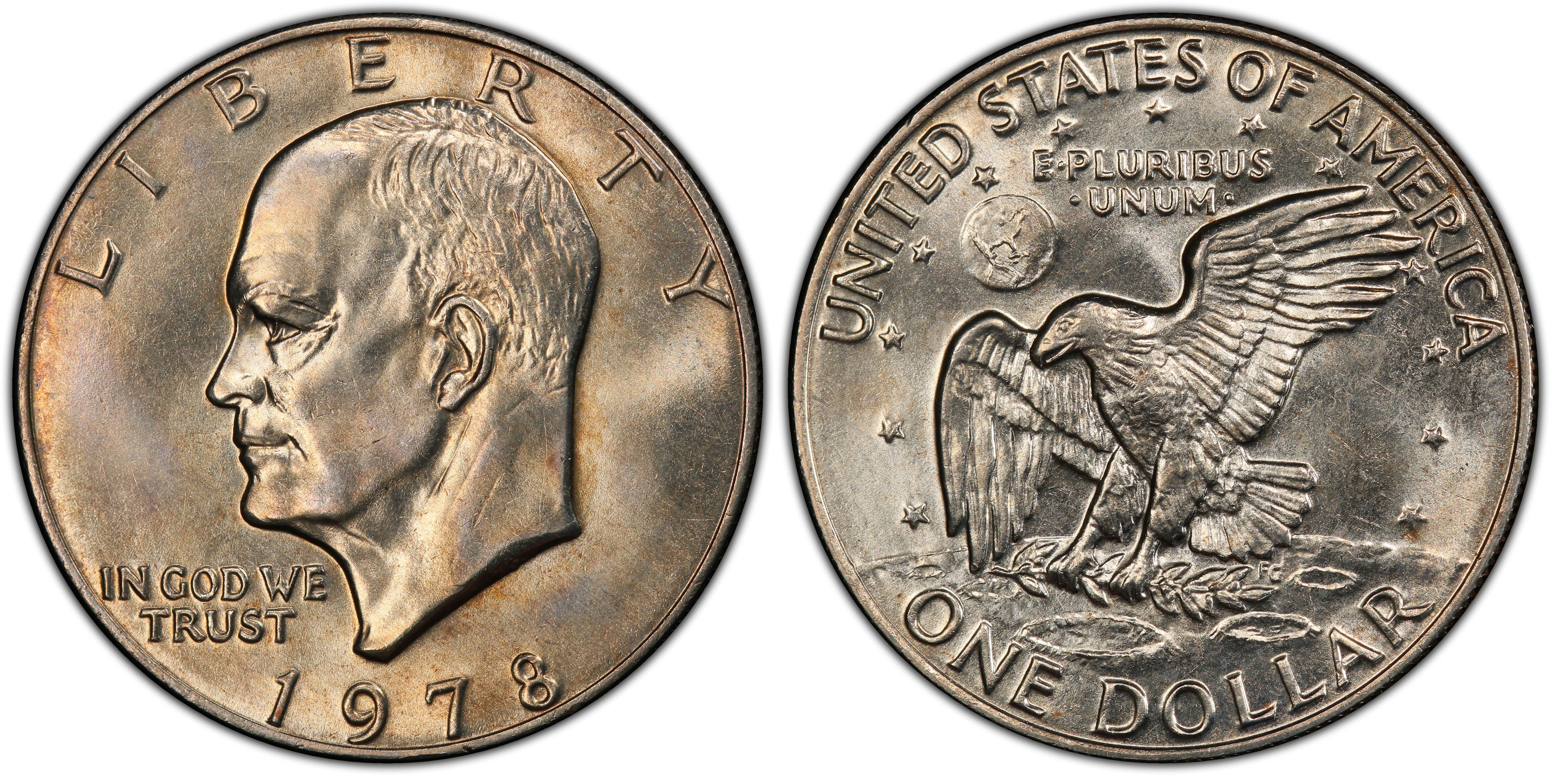1978 BU Eisenhower Dollar 