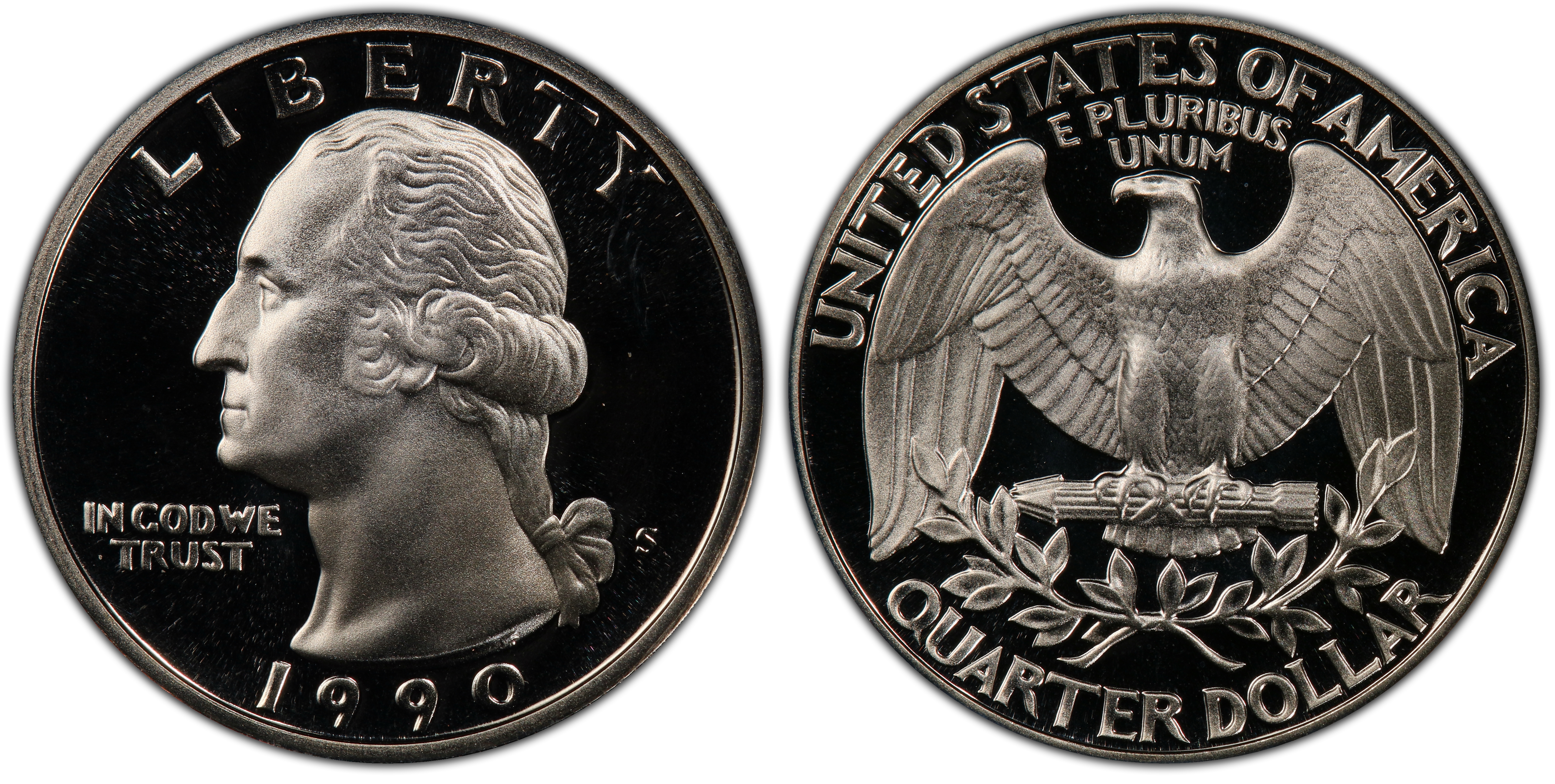 1990-S 25C DDO FS-101, DCAM (Proof) Washington Quarter 1990-S 25C DDO FS-101, DCAM (Proof) Washington Quarter