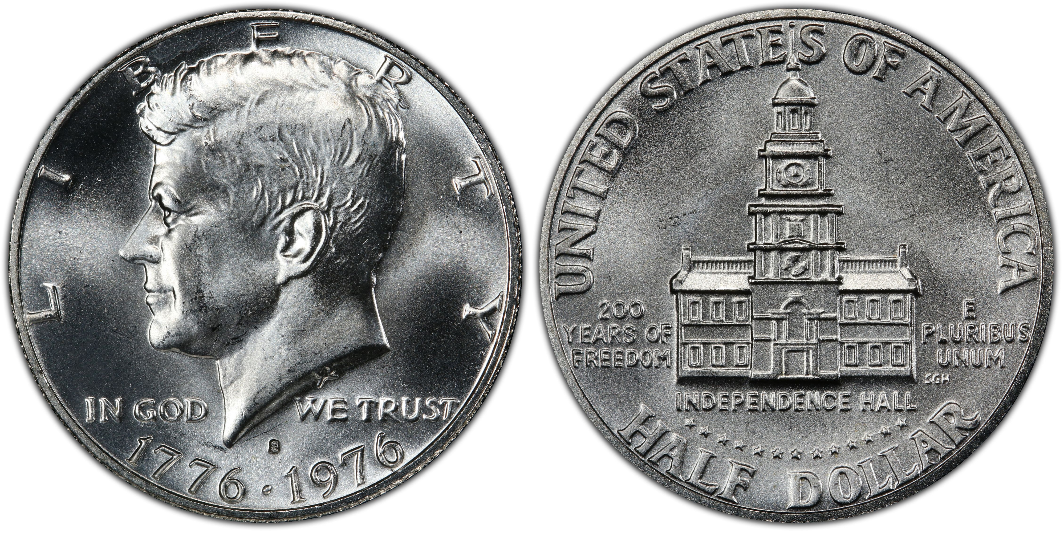 Details about   1976-S Kennedy Half Dollar 40% Silver Proof Bicentennial Nice No Problem Coin 