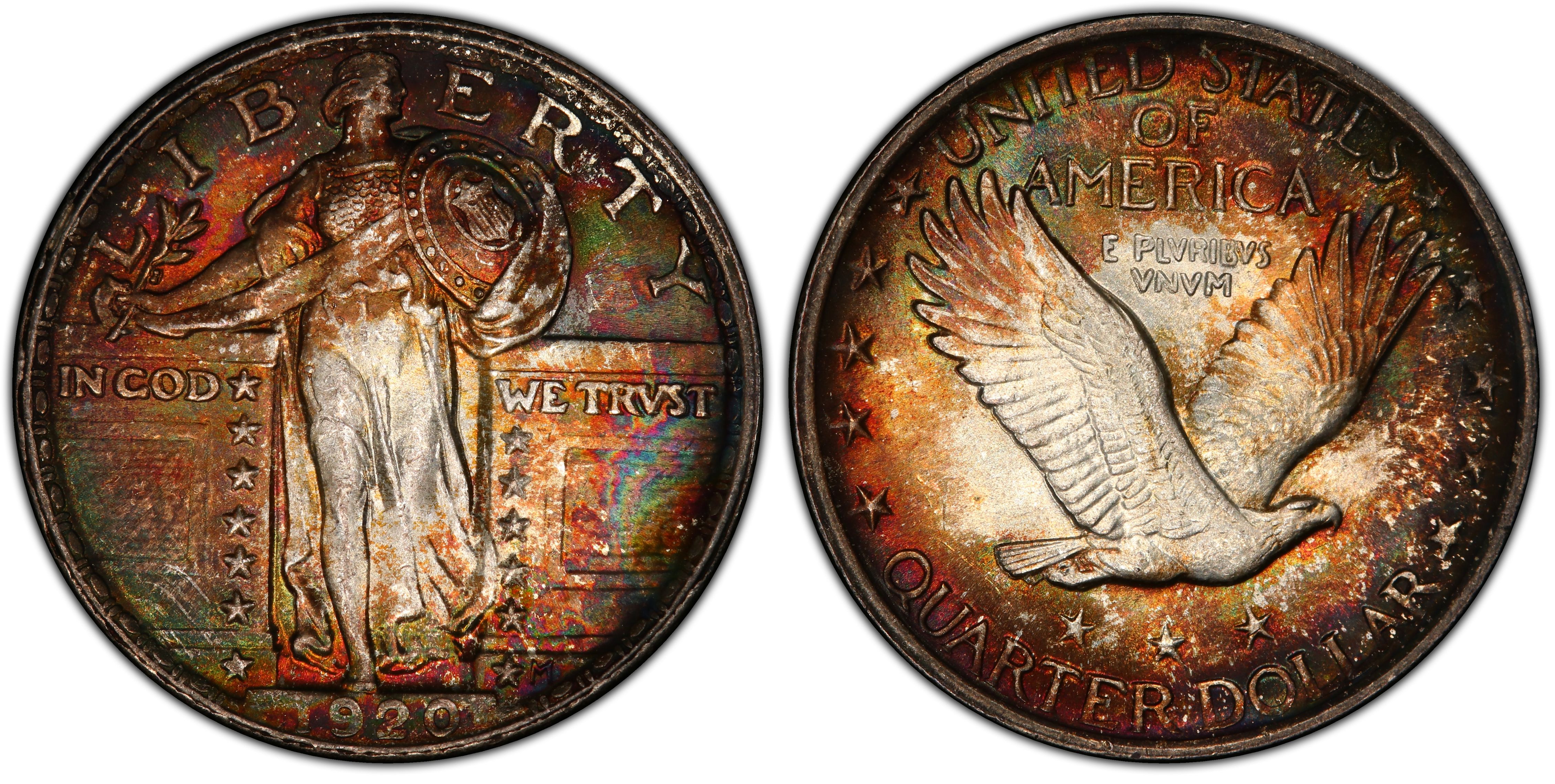 1920 25C (Regular Strike) Standing Liberty Quarter - PCGS CoinFacts