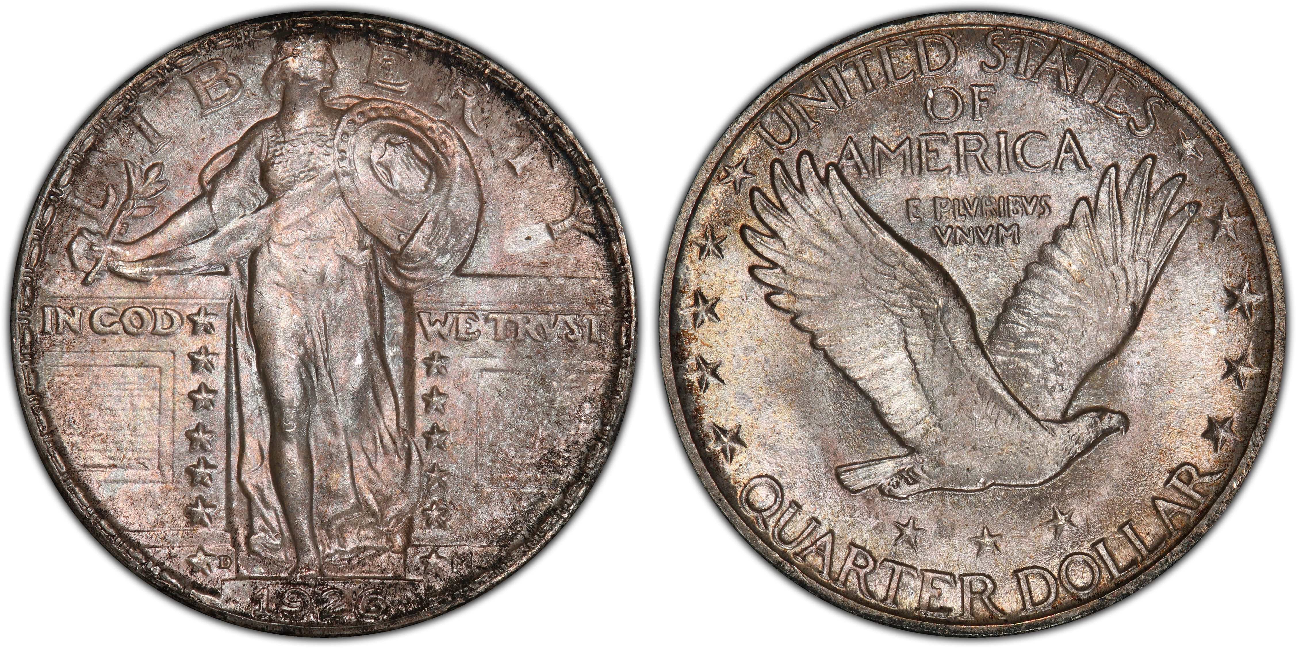 1926-D 25C (Regular Strike) Standing Liberty Quarter - PCGS CoinFacts