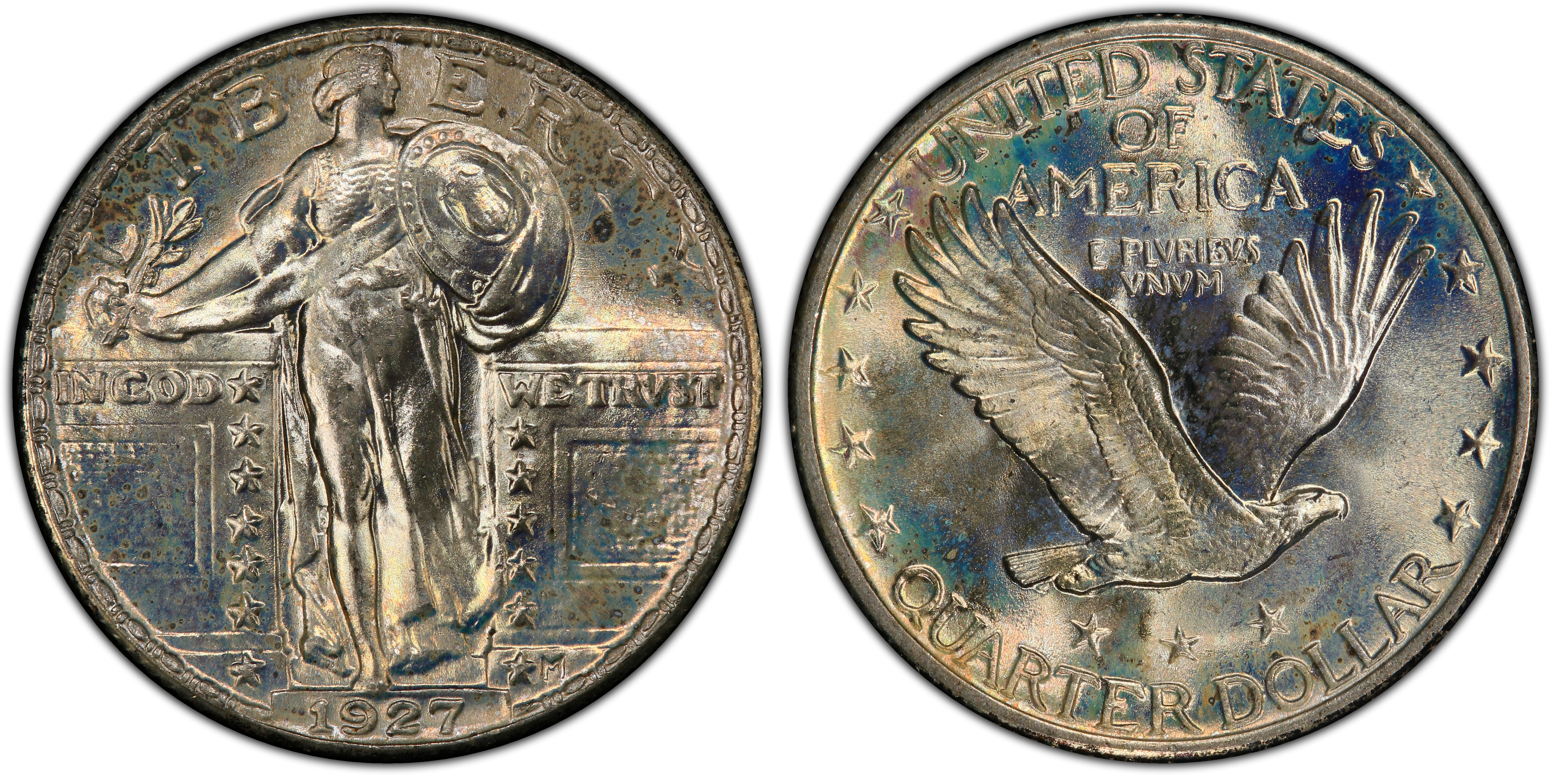 1927 25C (Regular Strike) Standing Liberty Quarter - PCGS CoinFacts