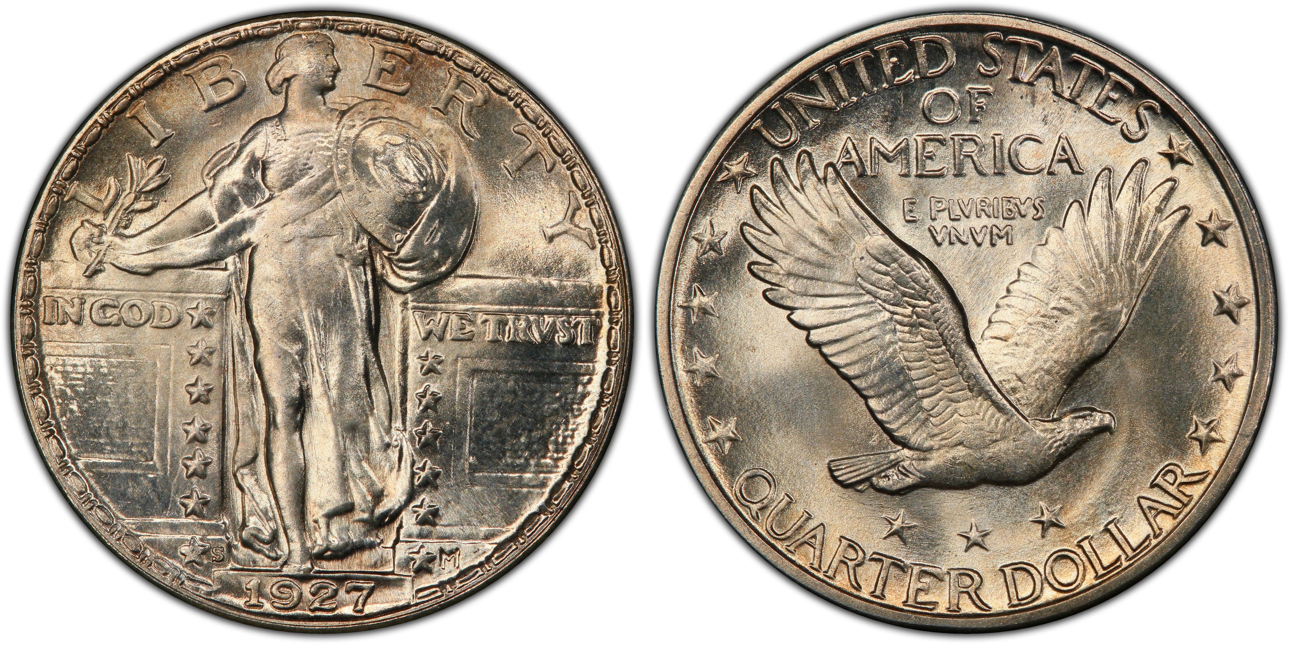 1927-S 25C (Regular Strike) Standing Liberty Quarter - PCGS CoinFacts