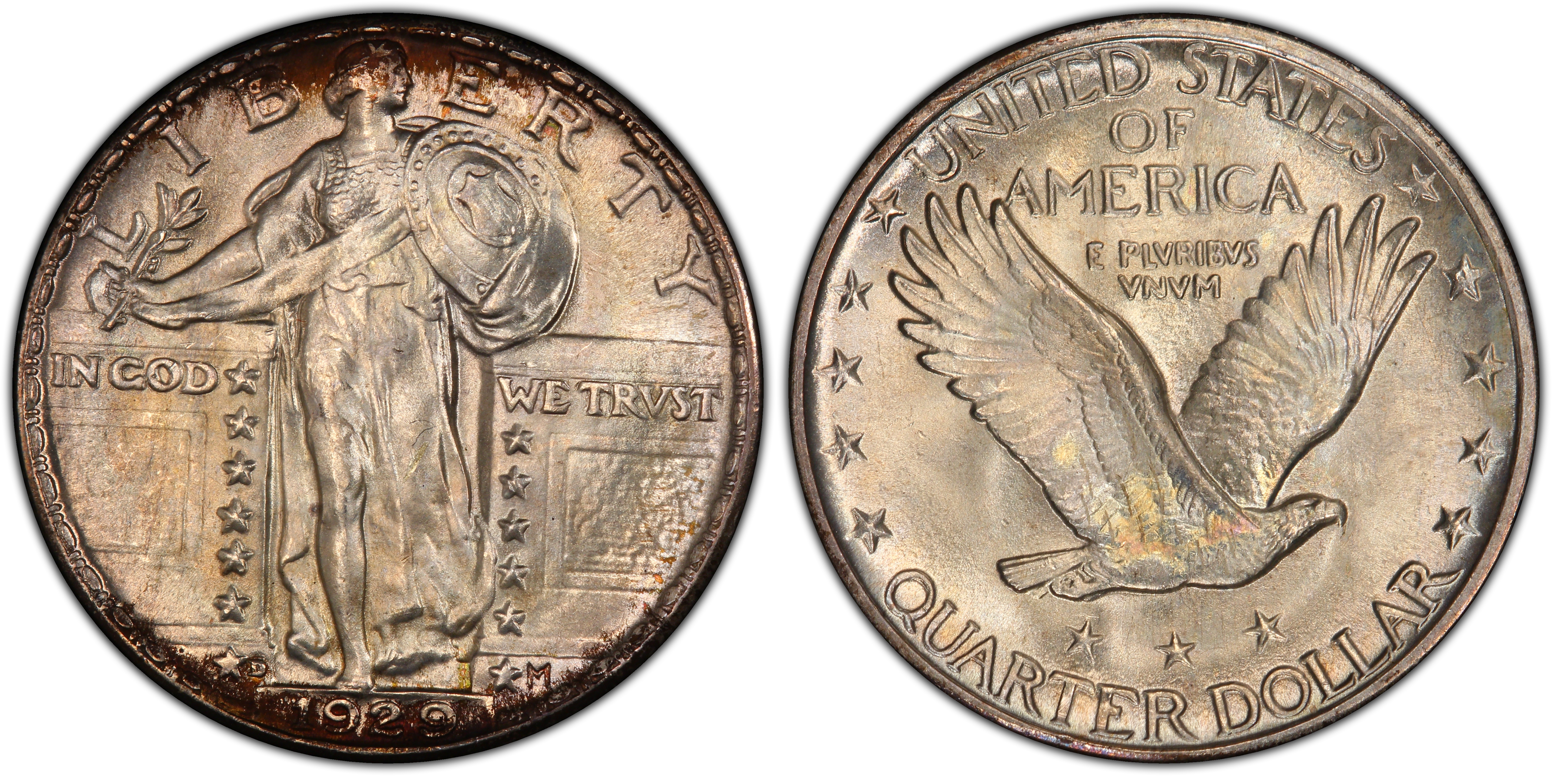 1929-D 25C (Regular Strike) Standing Liberty Quarter - PCGS CoinFacts