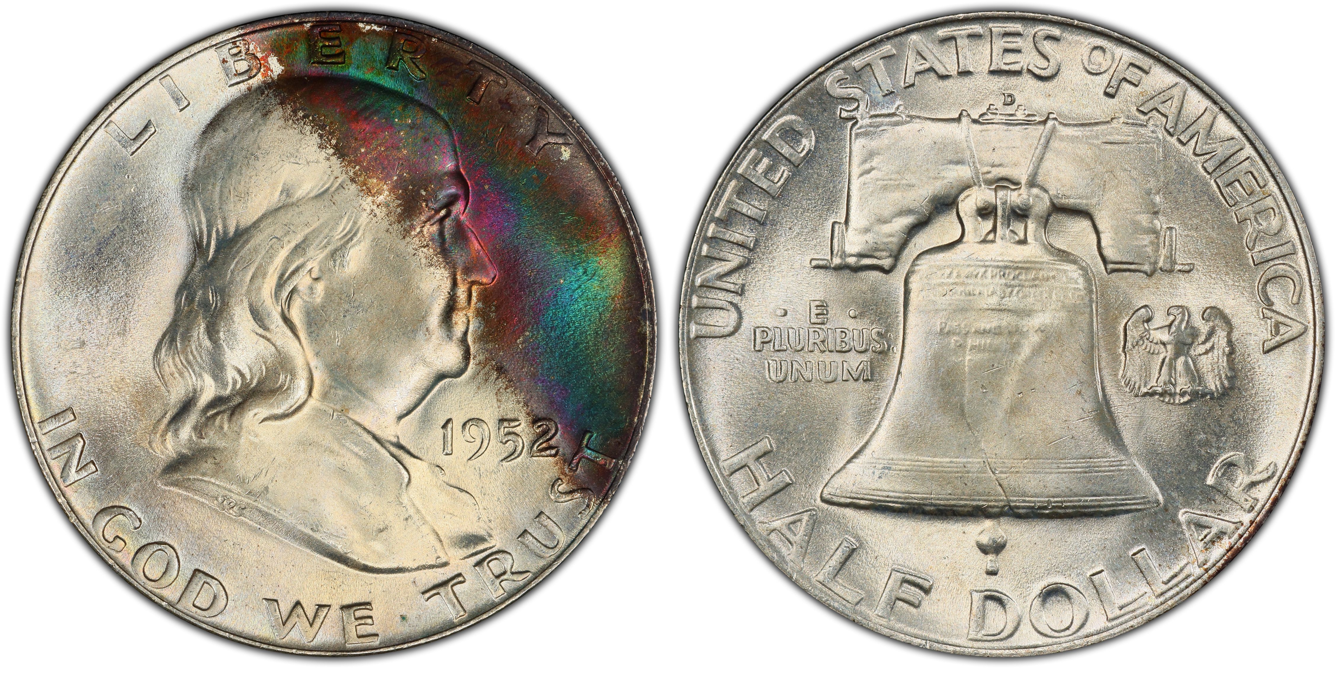 1952-D 50C, FBL (Regular Strike) Franklin Half Dollar - PCGS CoinFacts