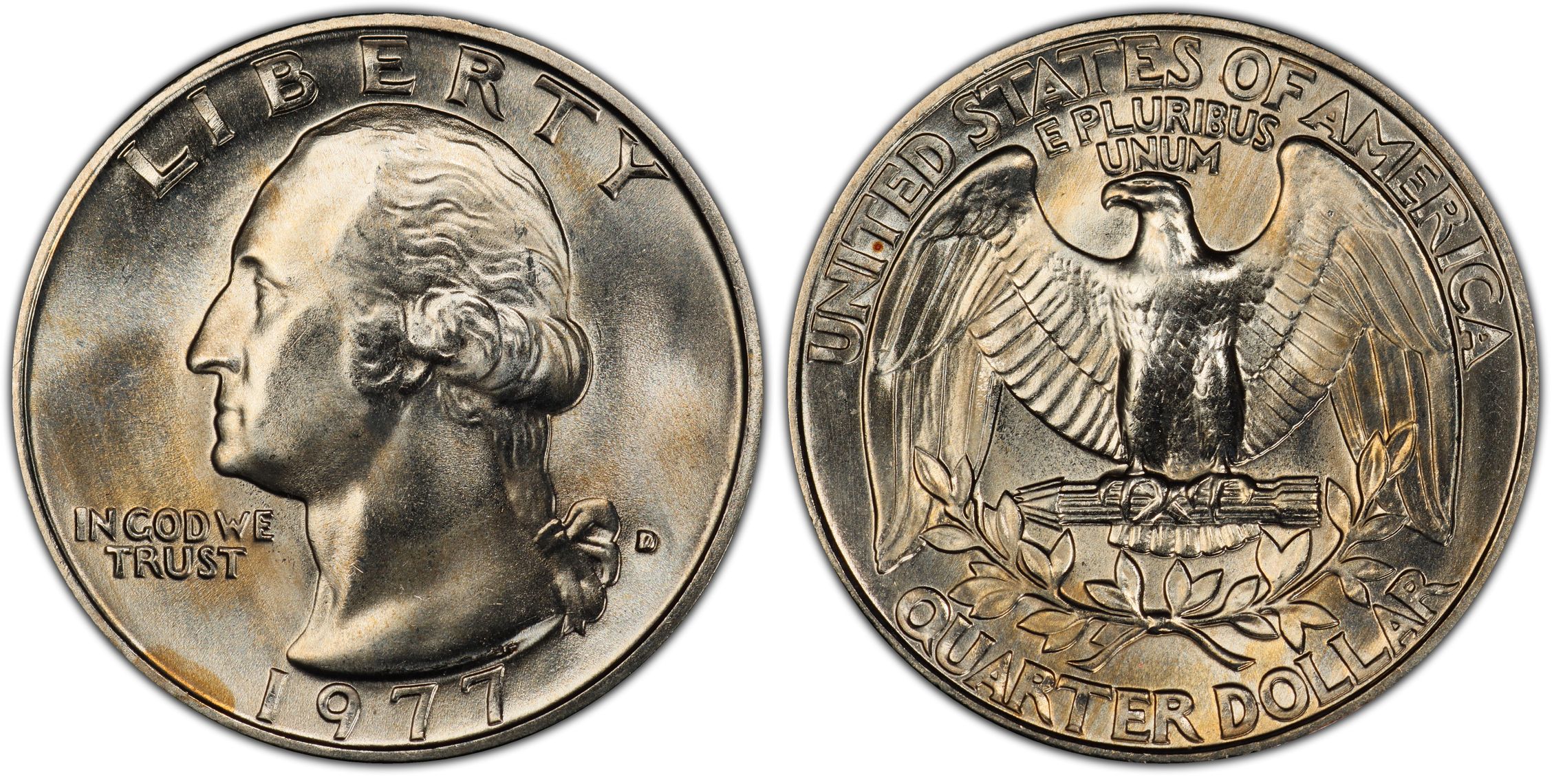 1977-D 25C (Regular Strike) Washington Quarter - PCGS CoinFacts