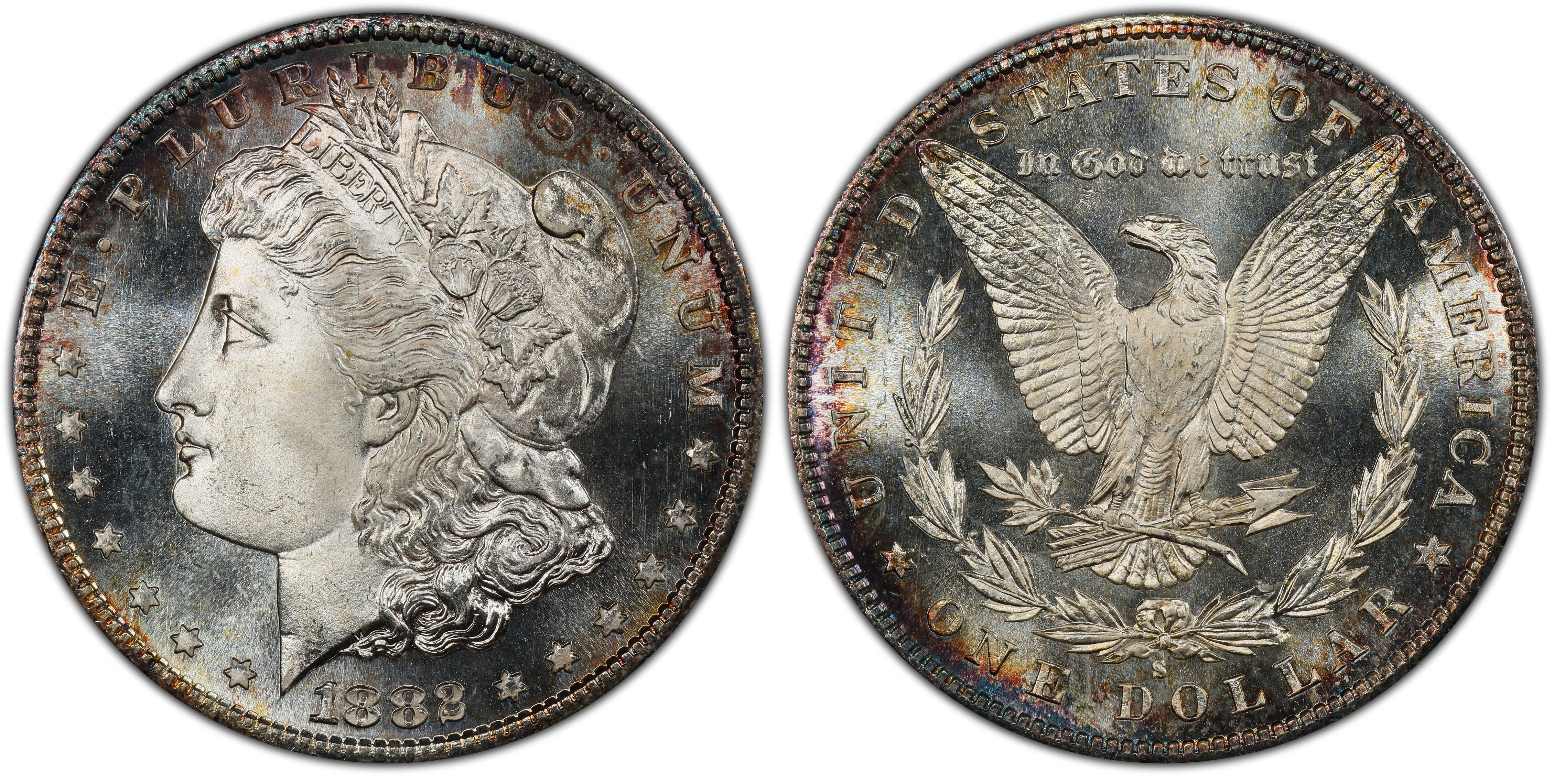 1882-S $1, PL (Regular Strike) Morgan Dollar - PCGS CoinFacts