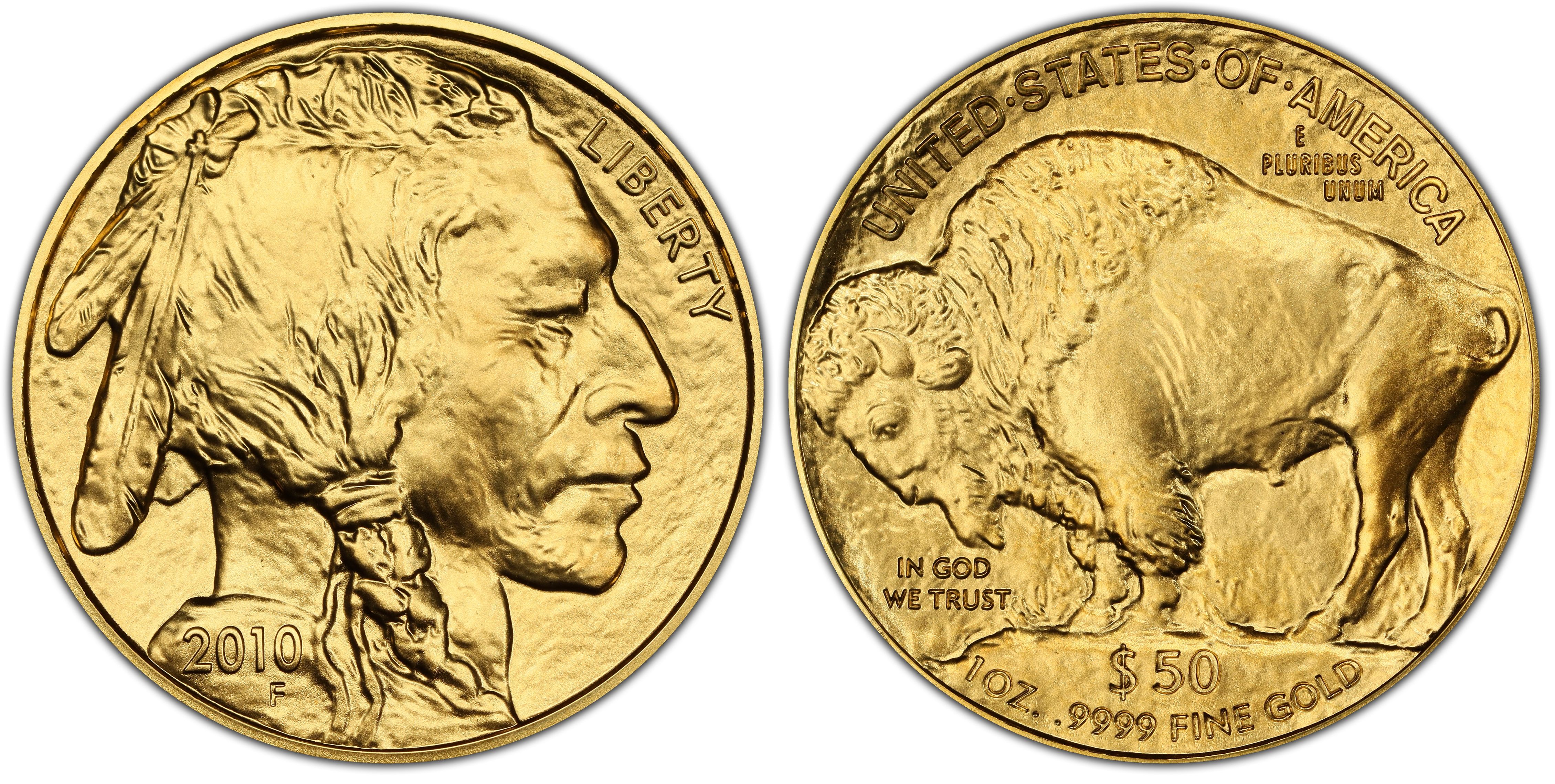 2010 $50 American Buffalo .9999 (Regular Gold Buffalos - PCGS CoinFacts