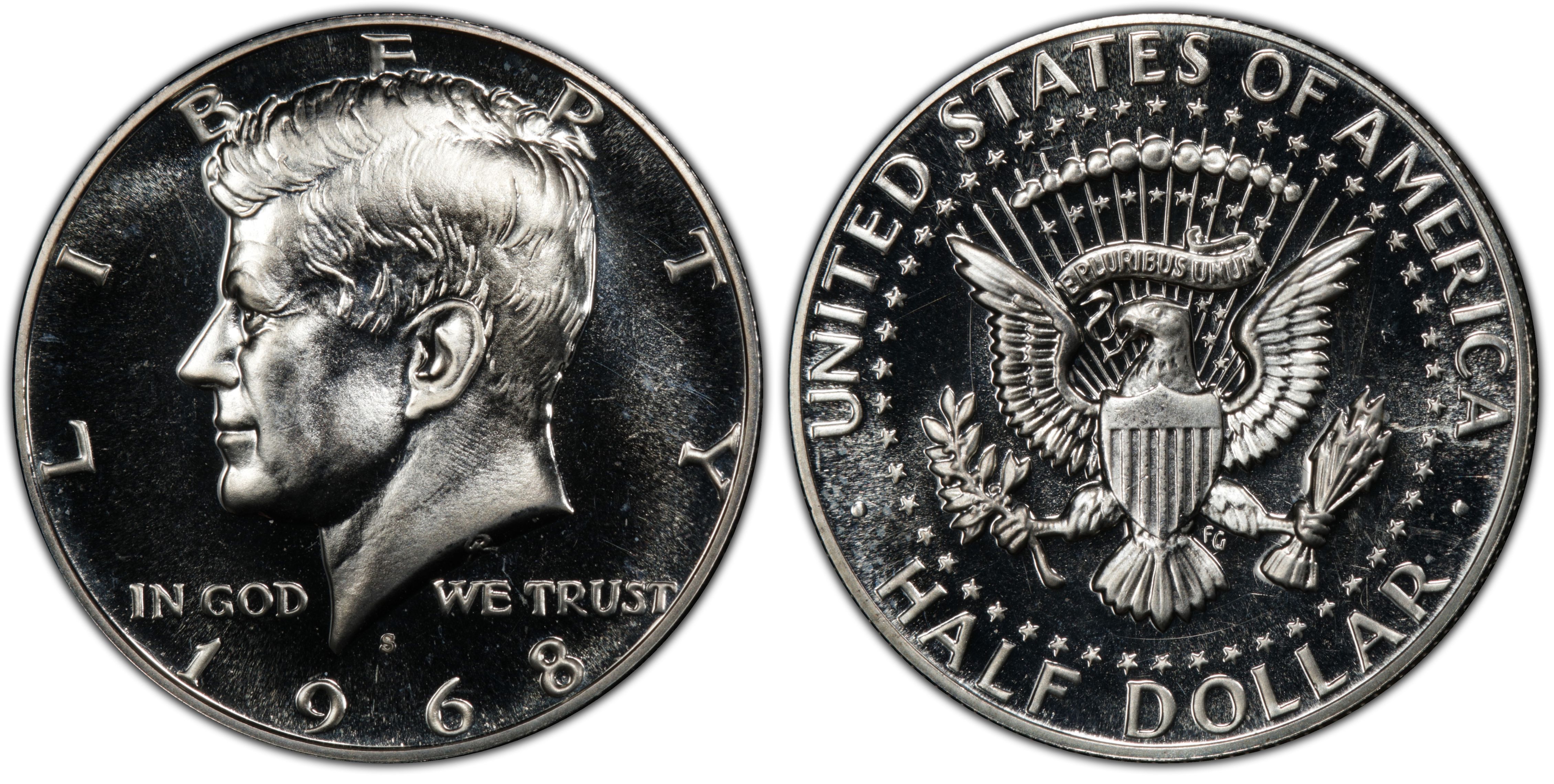 1968-S 50C (Proof) Kennedy Half Dollar - PCGS CoinFacts