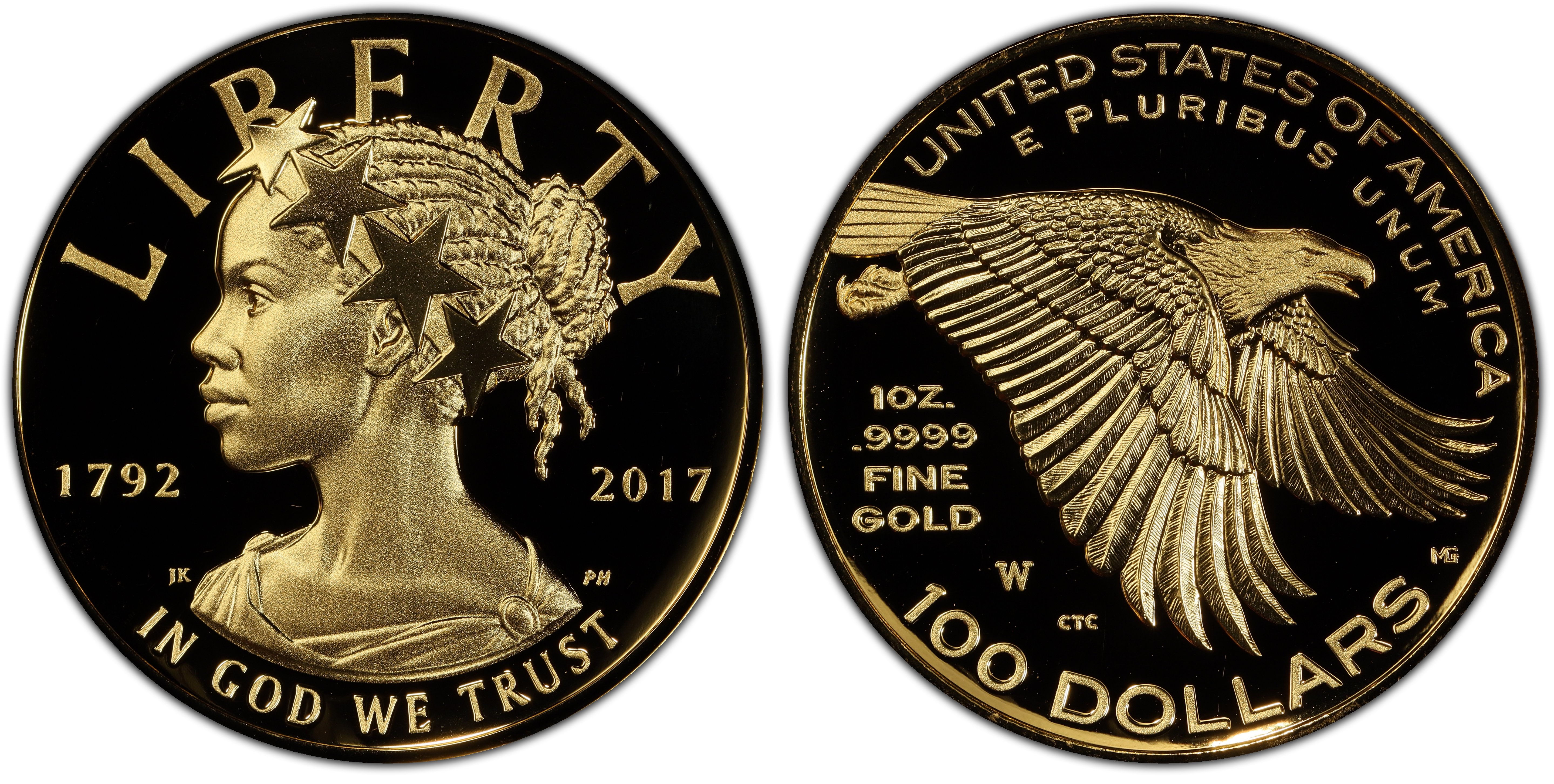 2017 W 100 American Liberty High Relief First Strike DCAM Proof