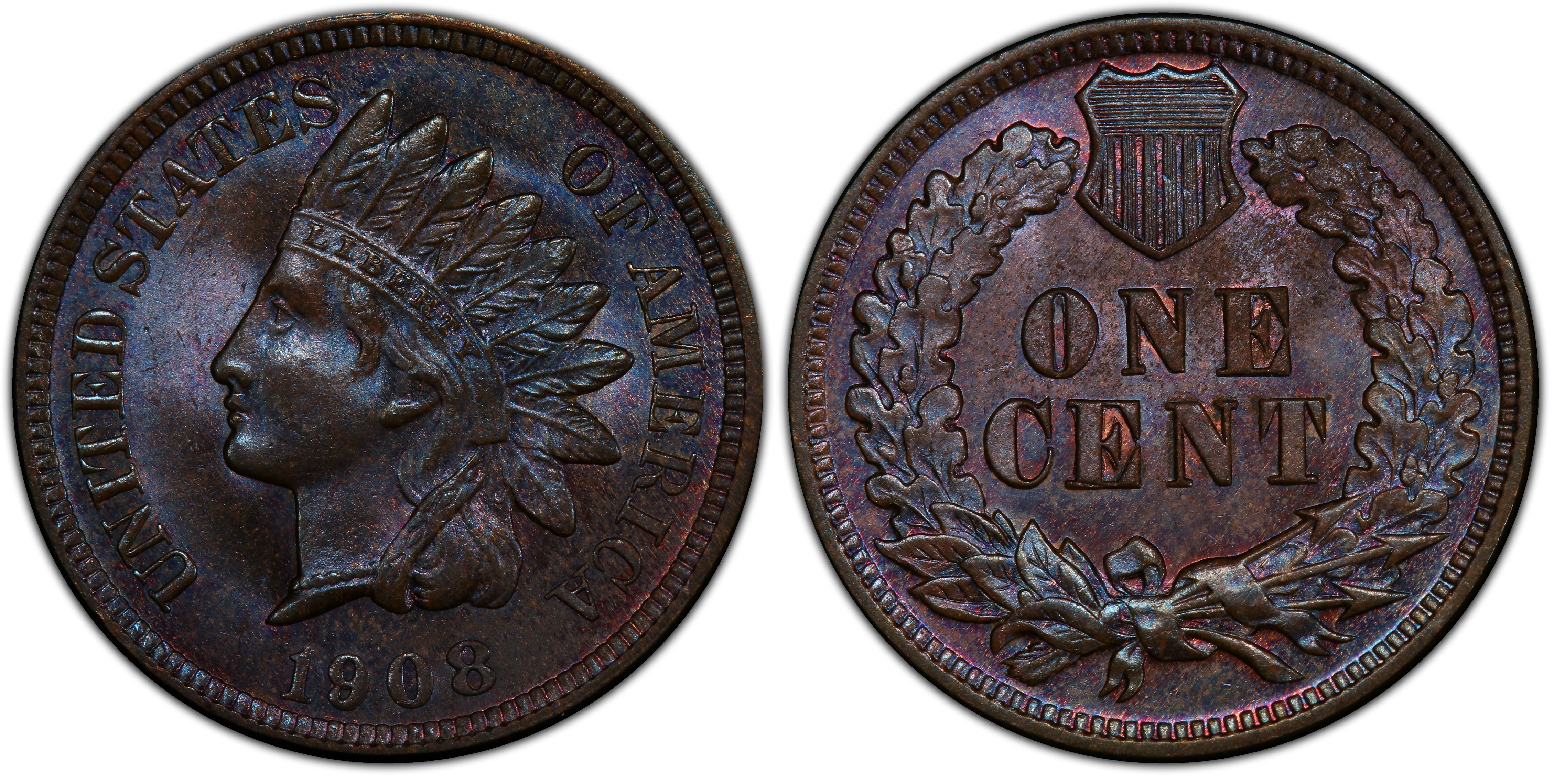 1902 1C, BN (Regular Strike) Indian Cent - PCGS CoinFacts