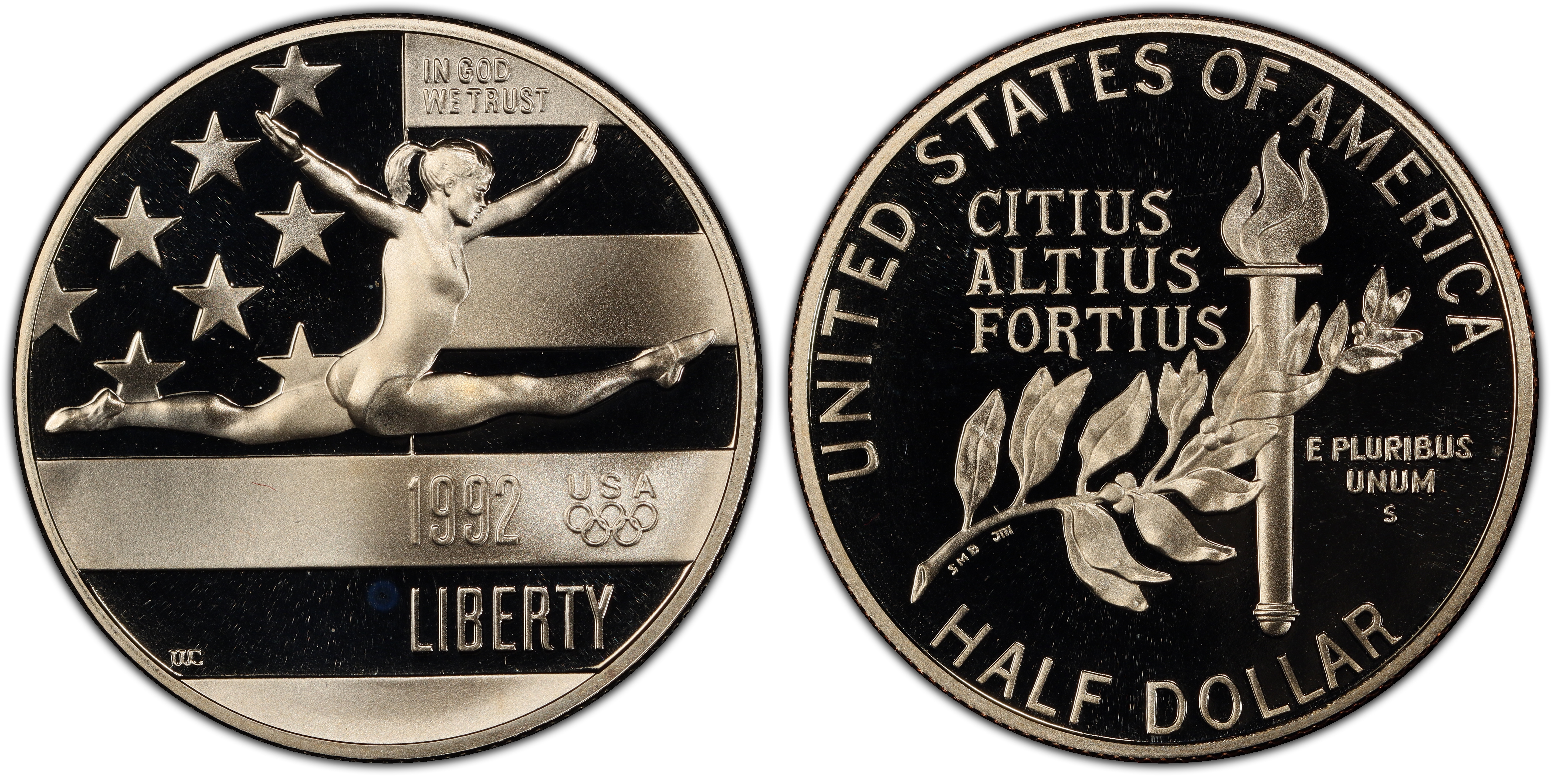 1992-S 50C Olympic, DCAM (Proof) Modern Silver and Clad Commemoratives -  PCGS CoinFacts