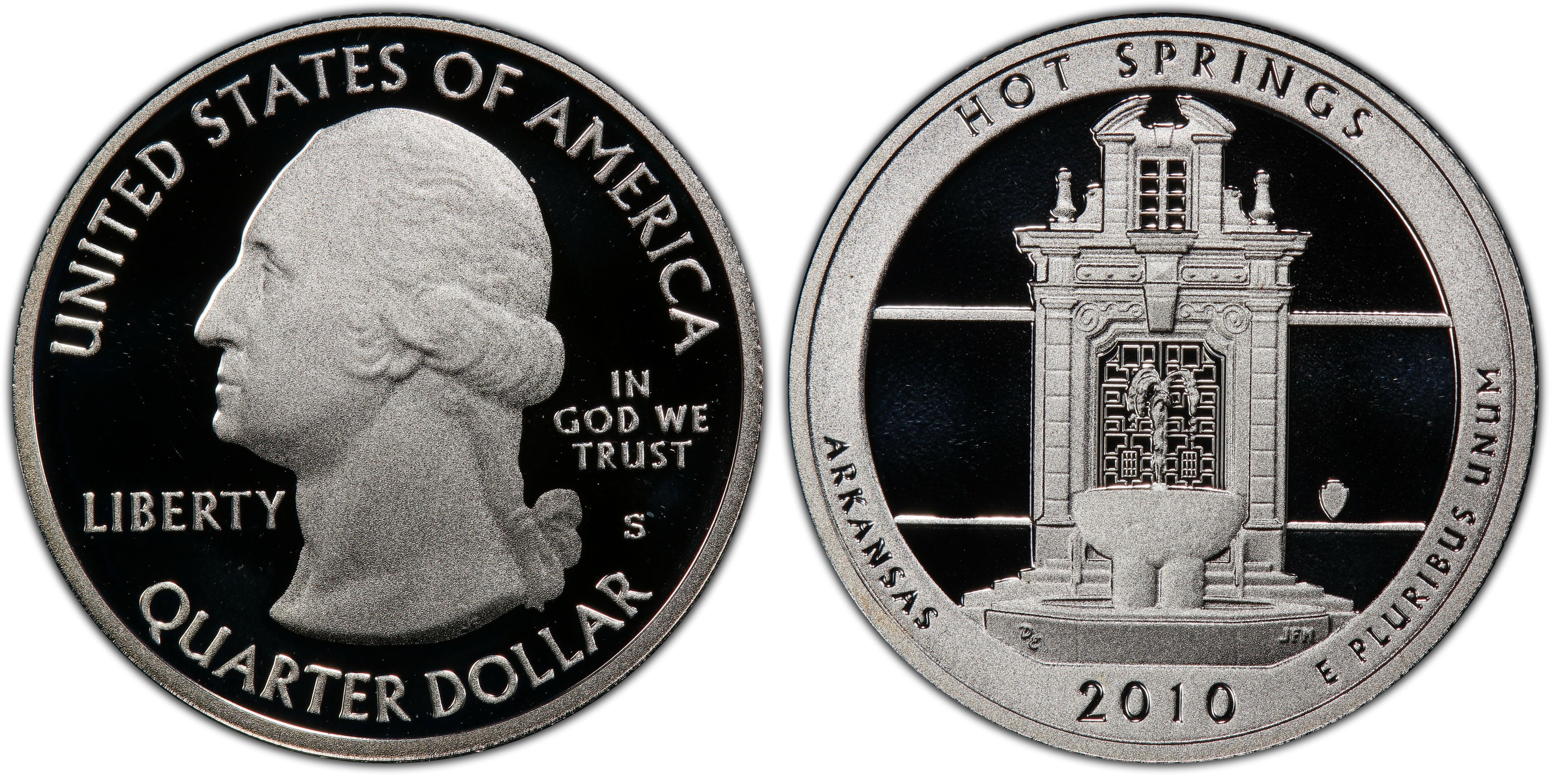 2007-S Washington Gem DCAM Silver Proof State Quarter Stunning Coin 