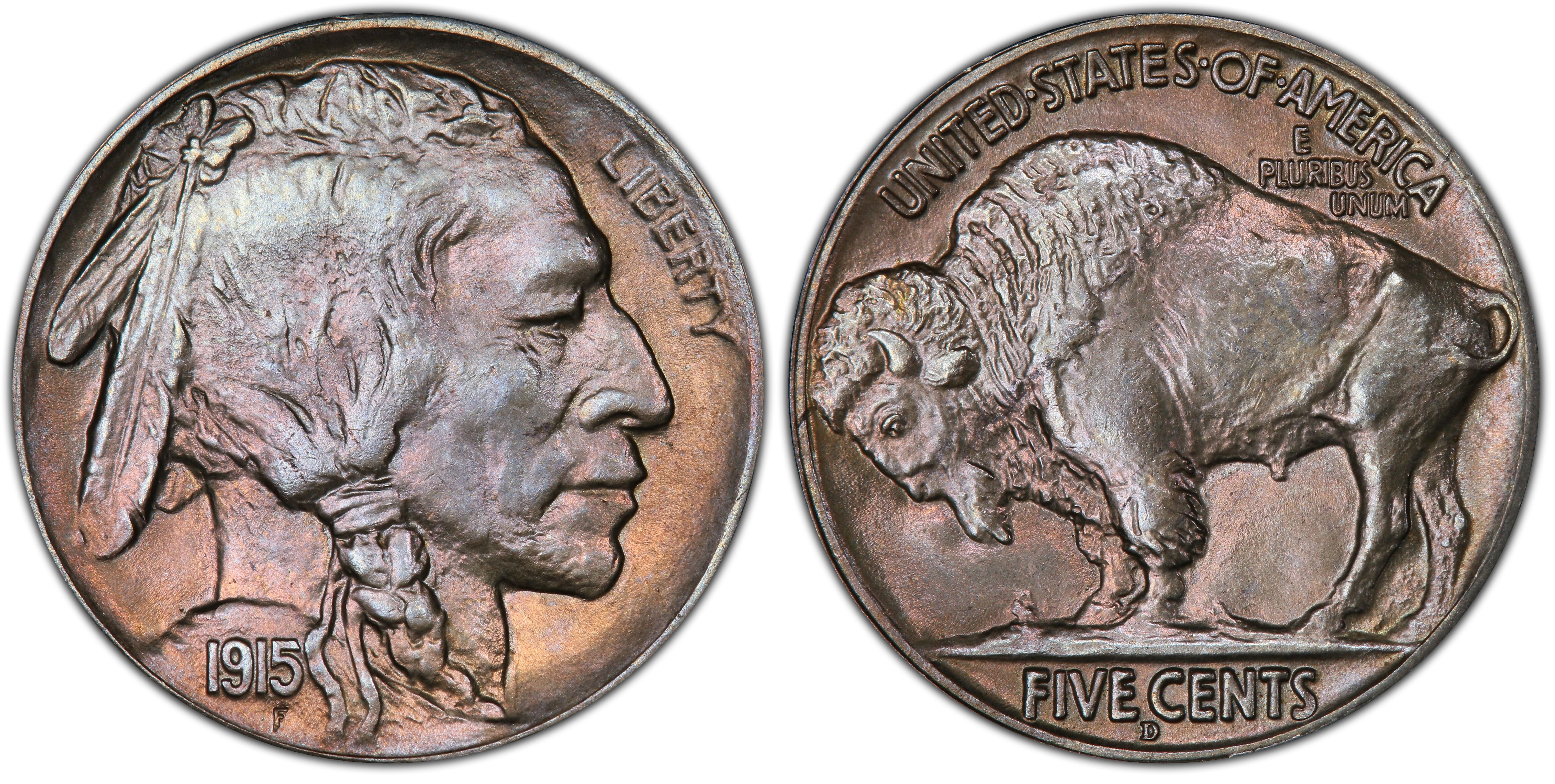 1915-D Buffalo Nickel VG Uncertified 