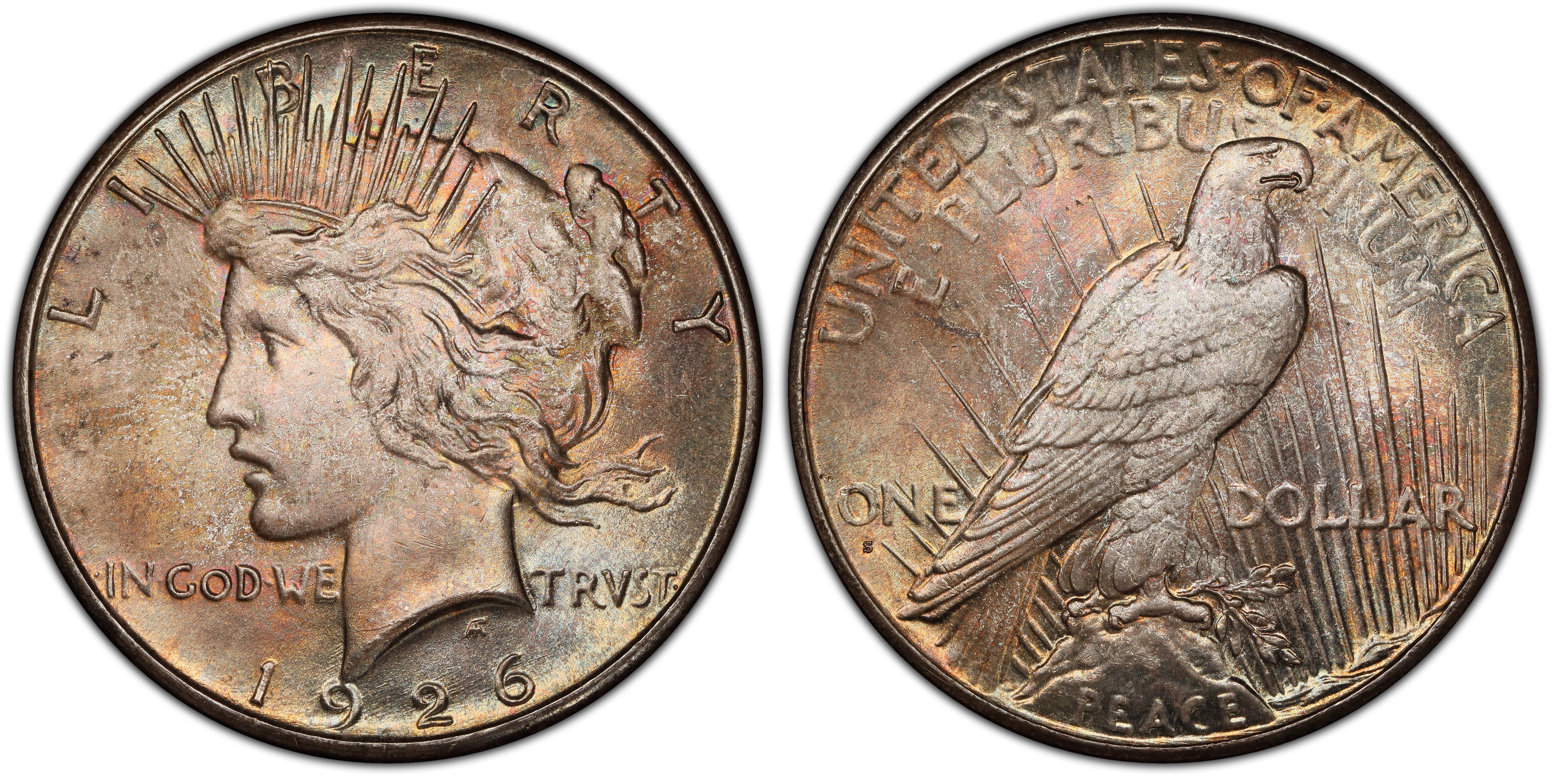 1926-S $1 (Regular Strike) Peace Dollar - PCGS CoinFacts