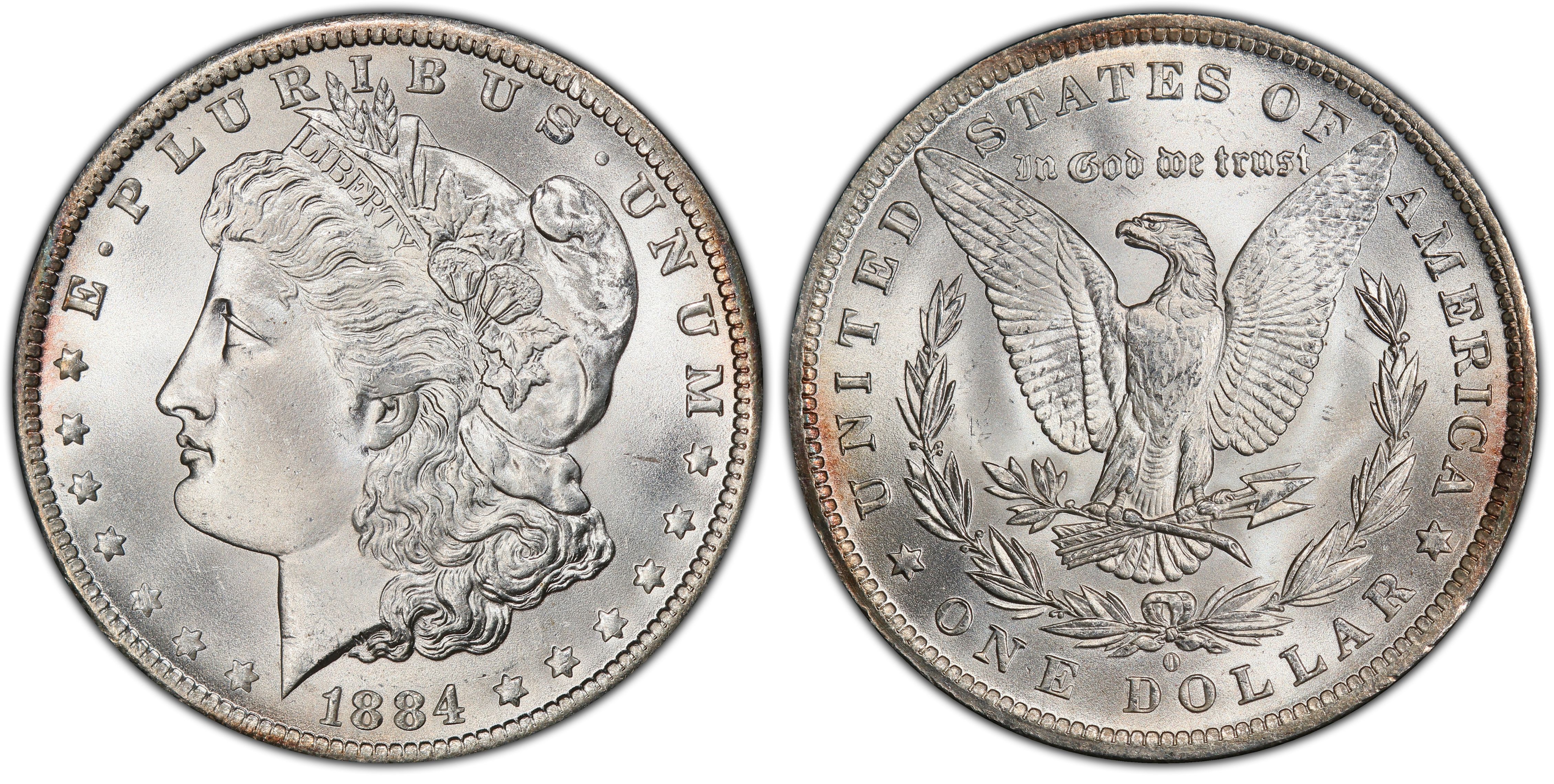 1884-O/O $1 (Regular Strike) Morgan Dollar - PCGS CoinFacts
