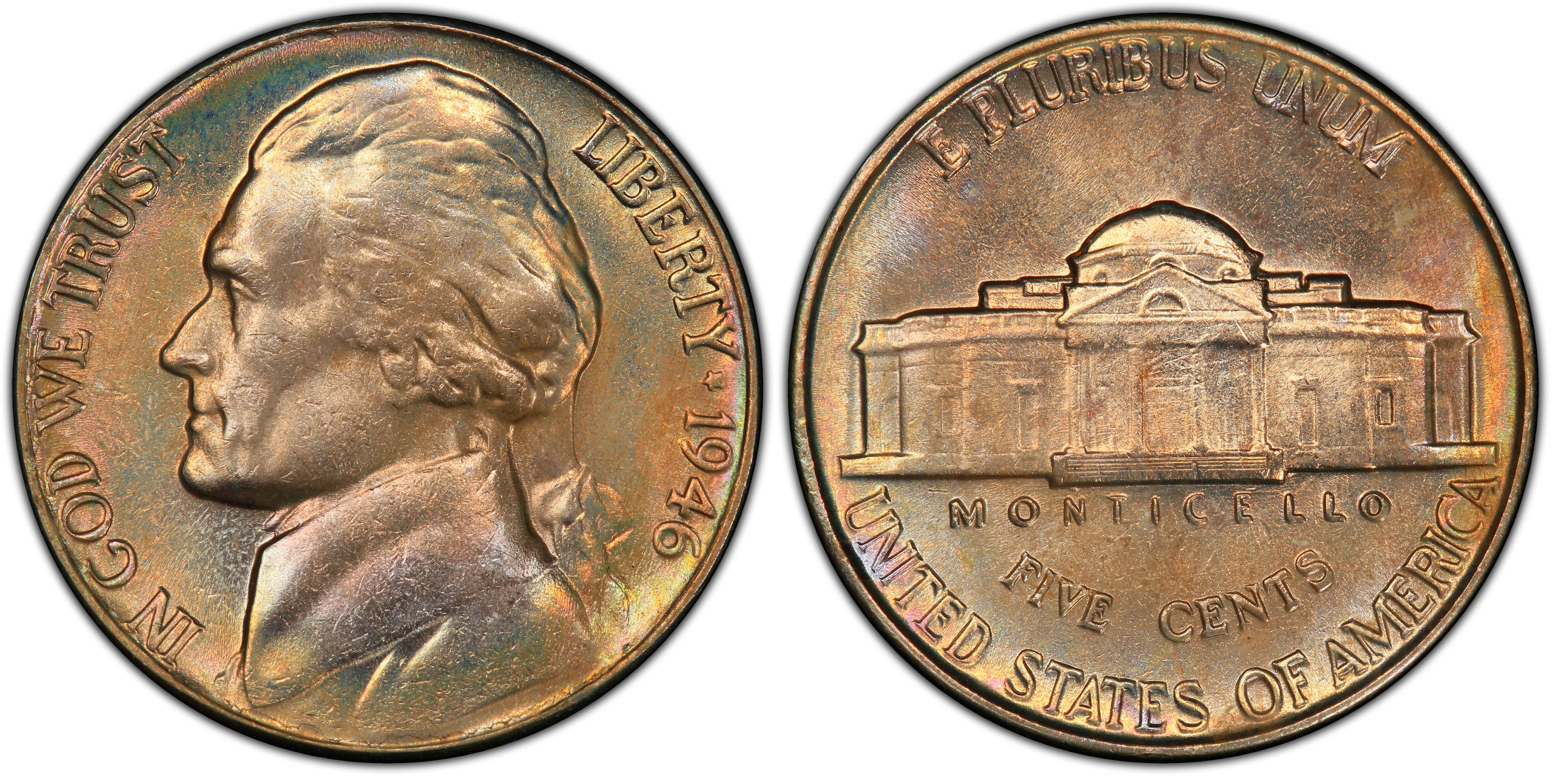 1946 5C DDR FS-801 (Regular Strike) Jefferson Nickel - PCGS CoinFacts