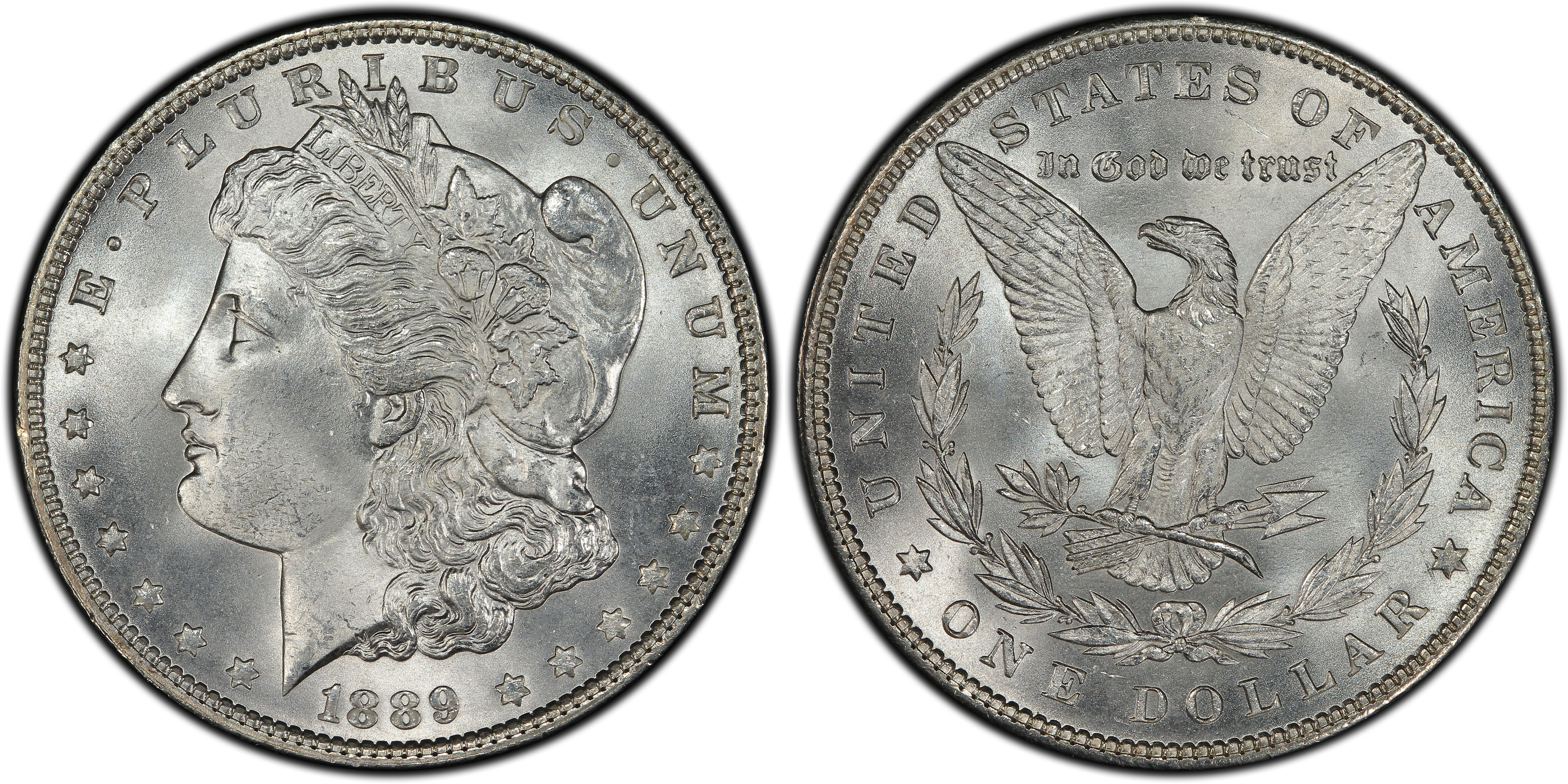 Details about   1889 MORGAN SILVER DOLLAR MS 62 NGC 5894849-026;  029 