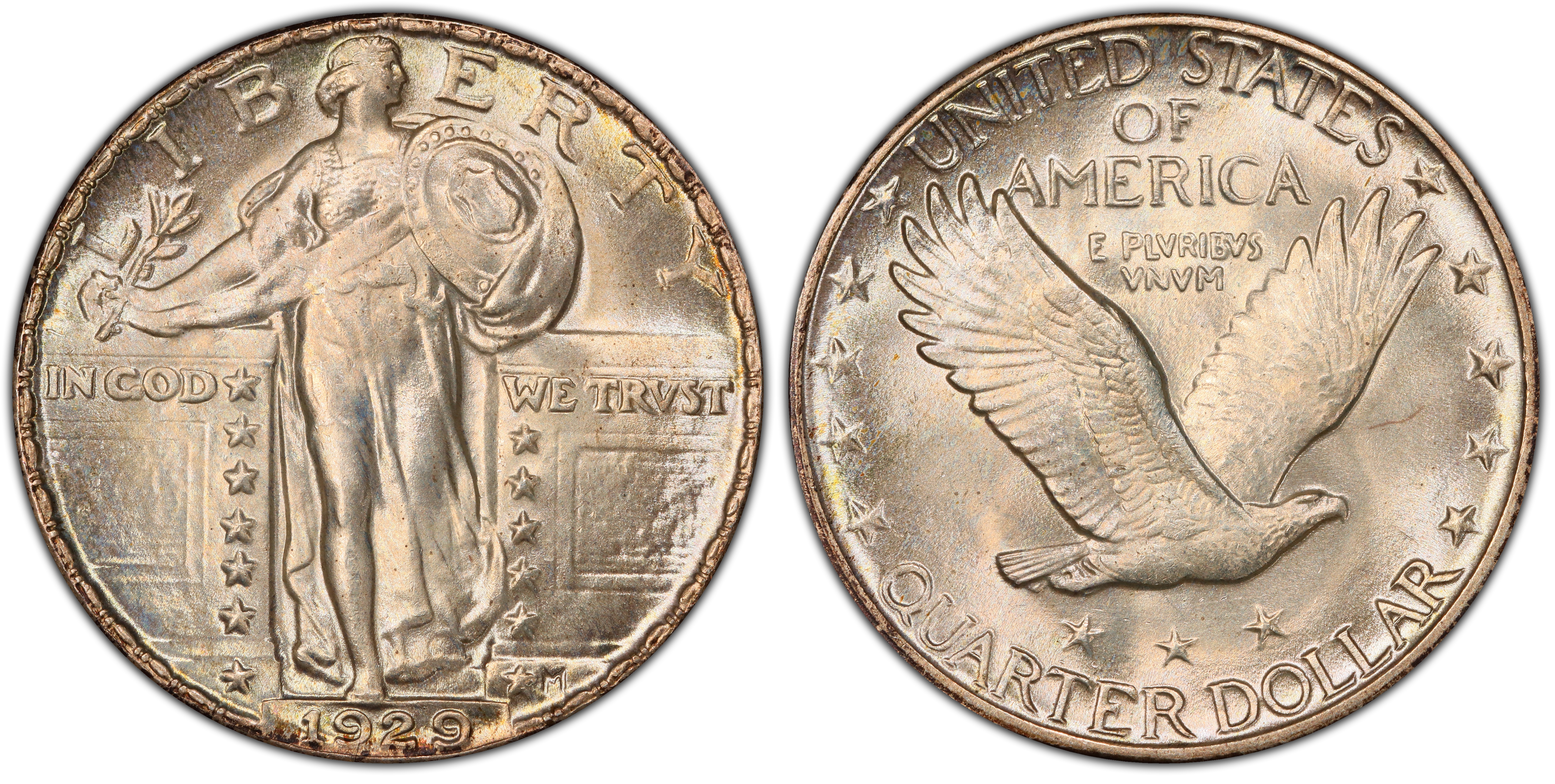 1929 25C (Regular Strike) Standing Liberty Quarter - PCGS CoinFacts