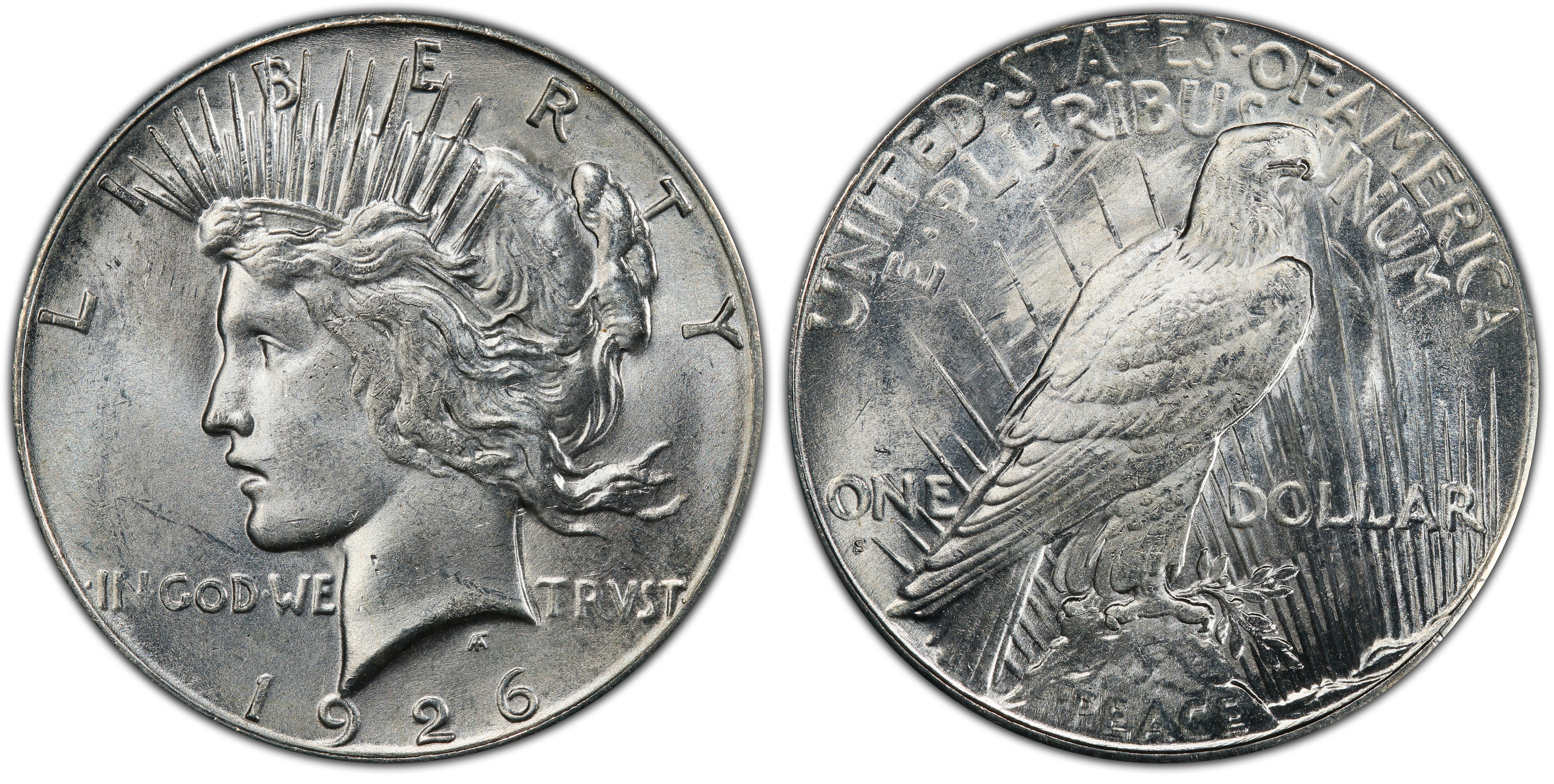 1926-S $1 (Regular Strike) Peace Dollar - PCGS CoinFacts