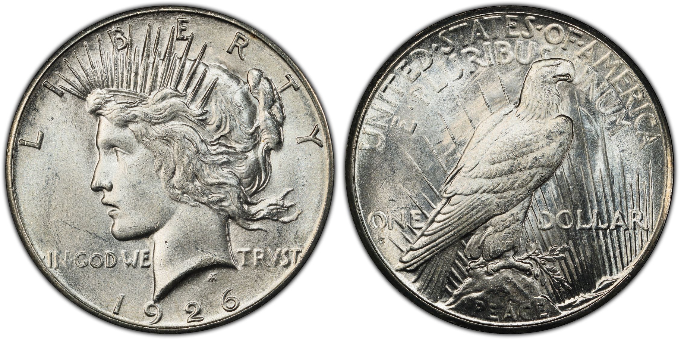 1926-S $1 (Regular Strike) Peace Dollar - PCGS CoinFacts