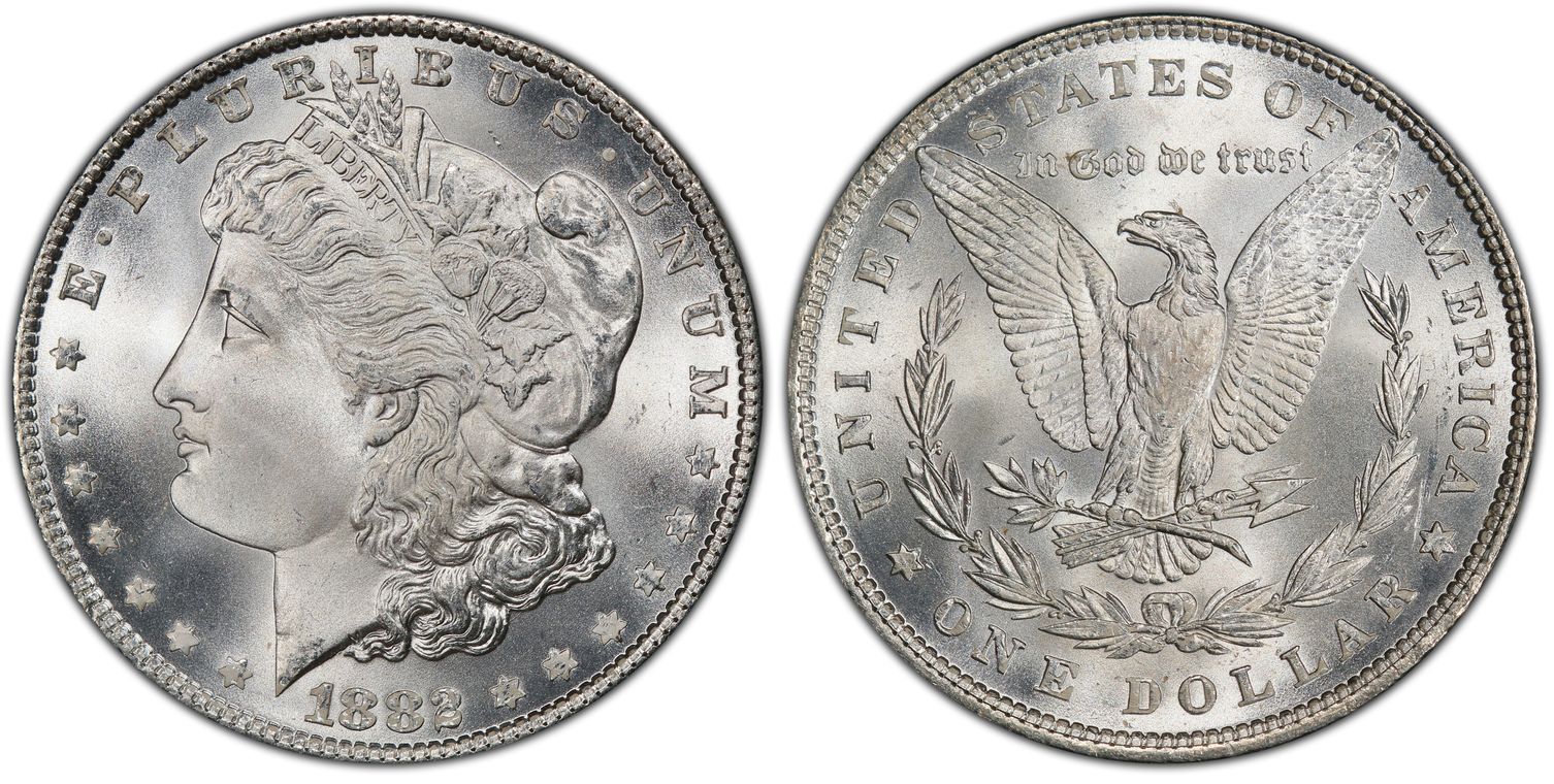 1882 $1 (Regular Strike) Morgan Dollar - PCGS CoinFacts