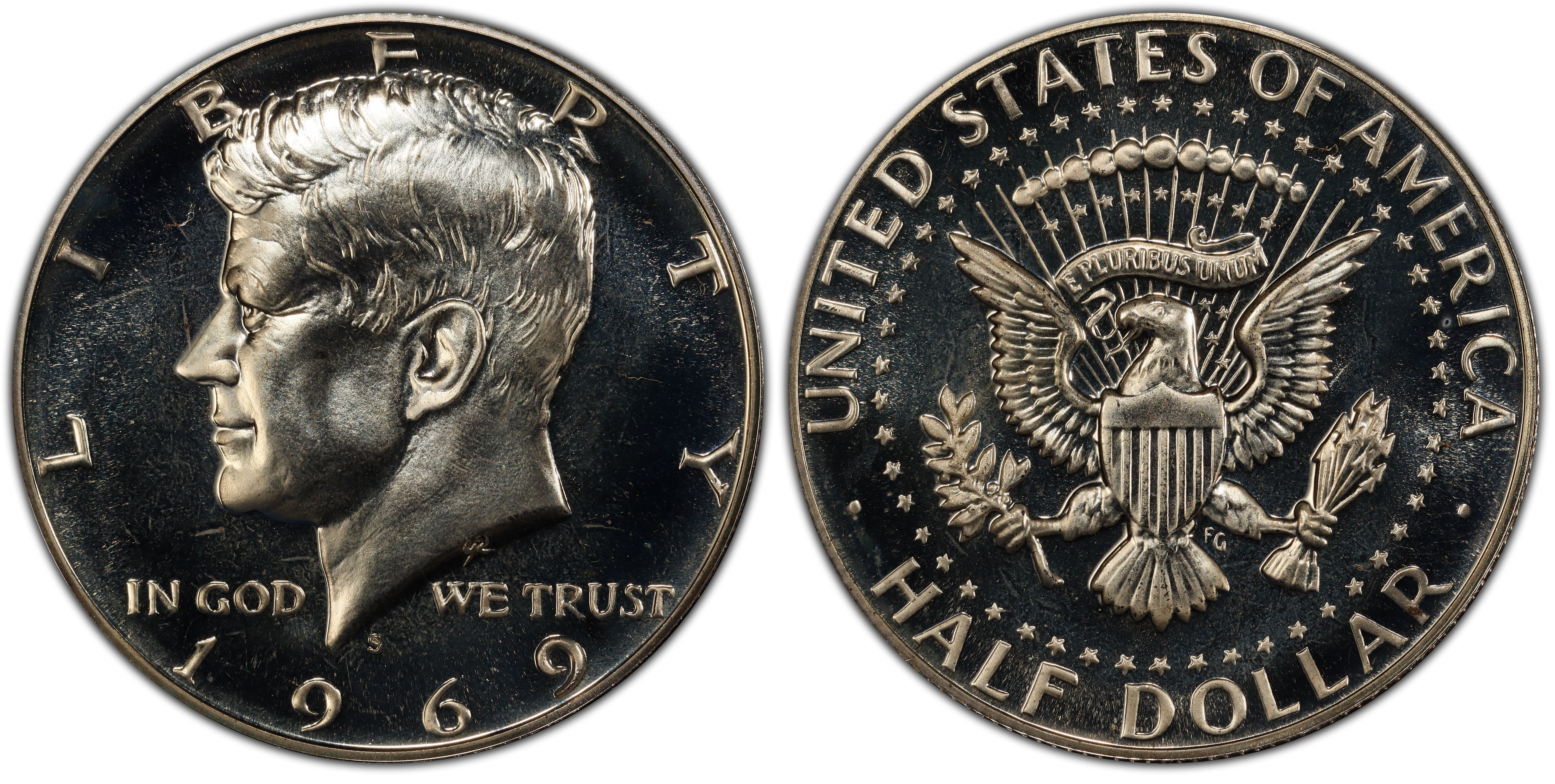 1969-S 50C (Proof) Kennedy Half Dollar - PCGS CoinFacts