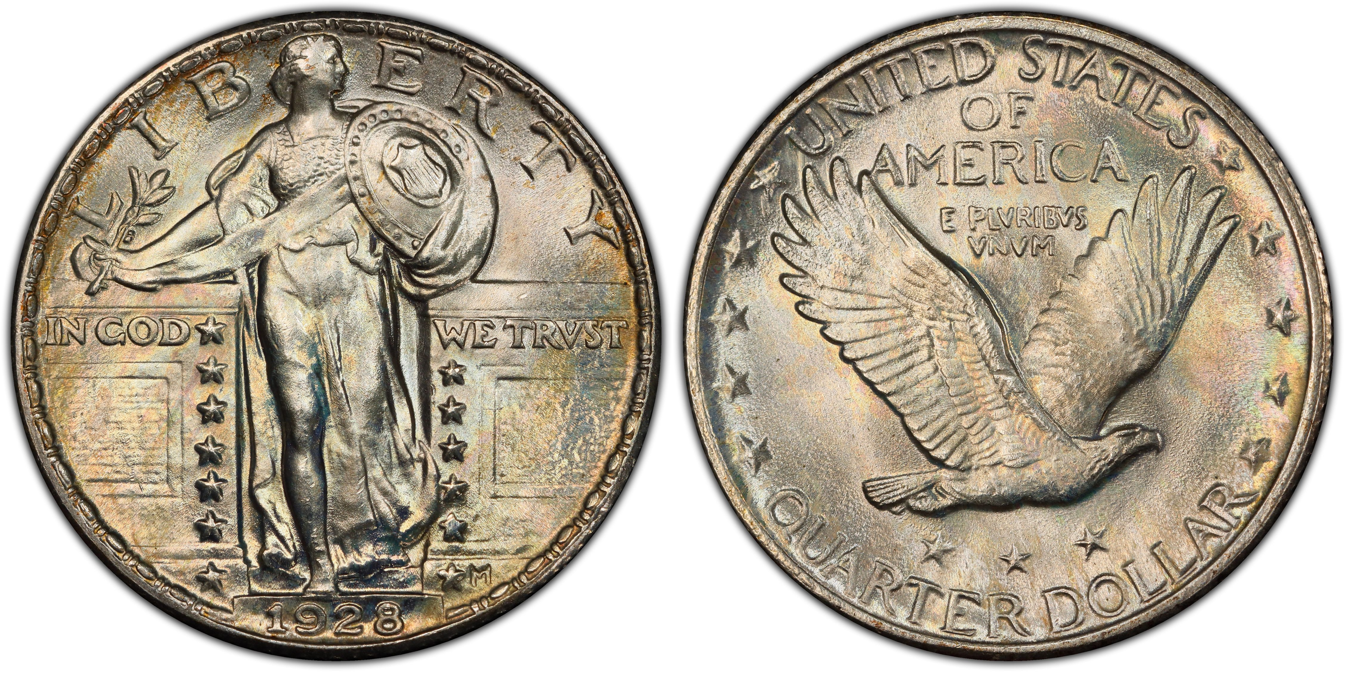 1928 25C (Regular Strike) Standing Liberty Quarter - PCGS CoinFacts