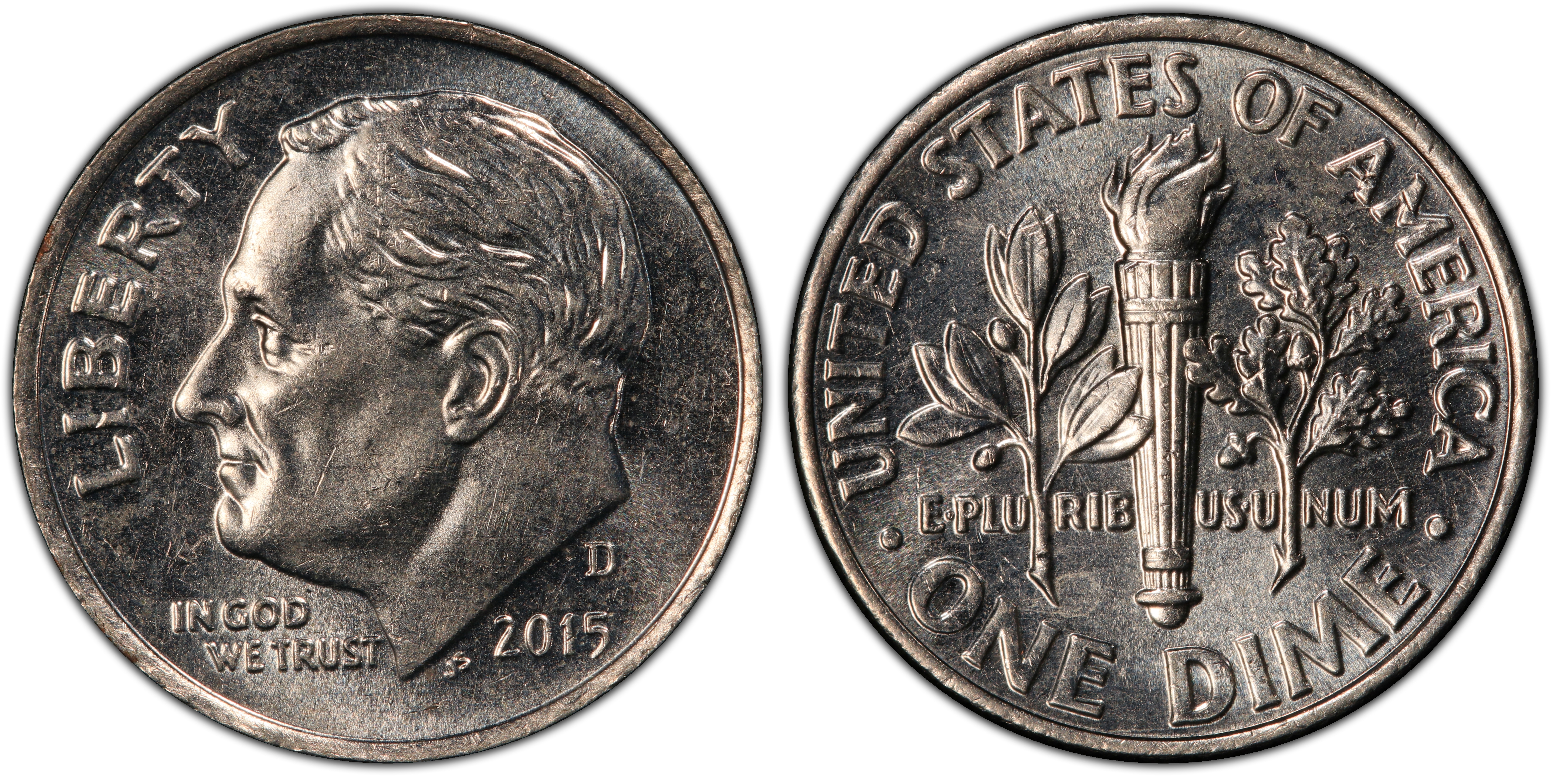 2015-D 10C (Regular Strike) Roosevelt Dime - PCGS CoinFacts