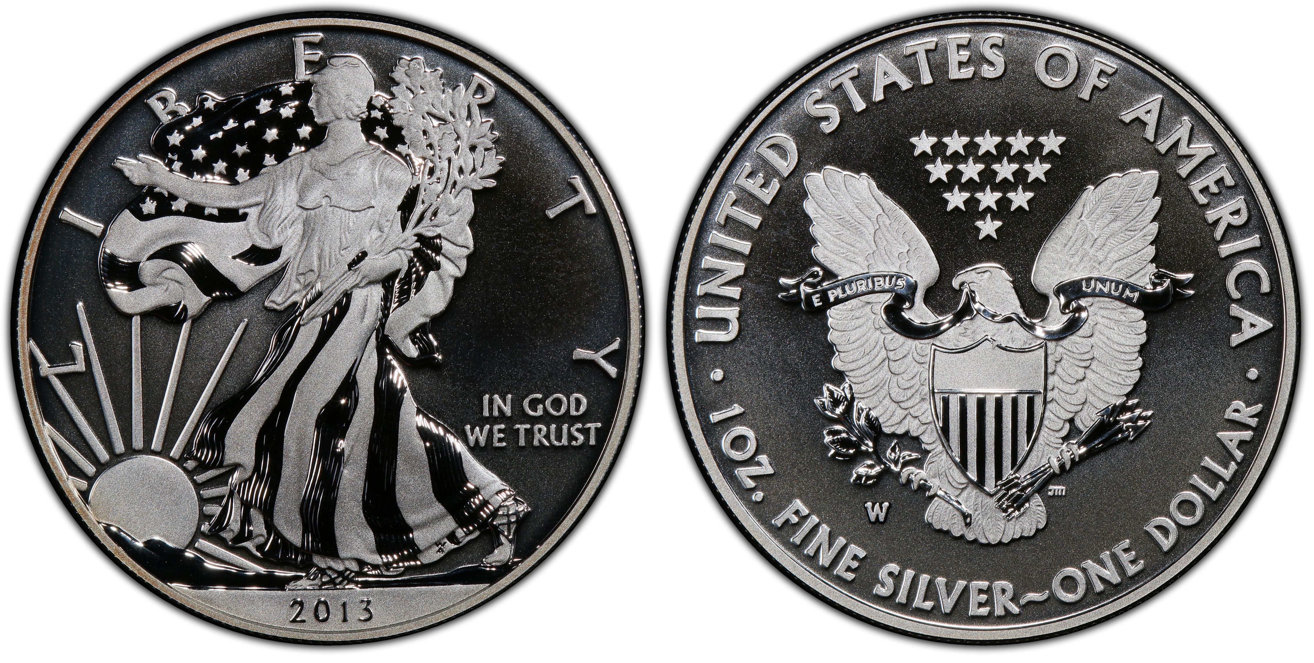 2013-W $1 Enhanced Silver Eagle West Point Mint Set (Special