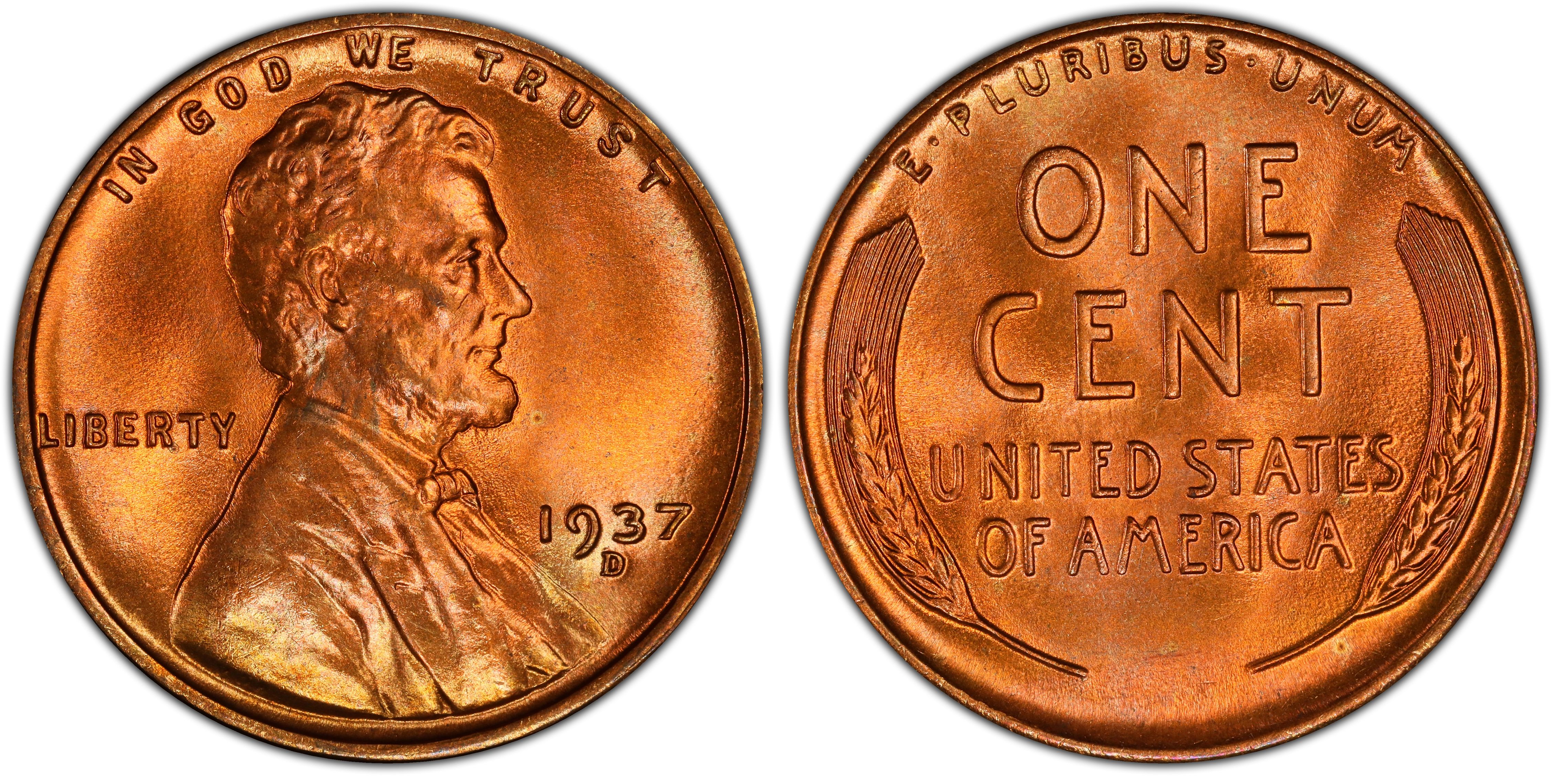 150 coins 1937-D 1936-D LINCOLN WHEAT CENT 3 ROLL SET 1935-D 