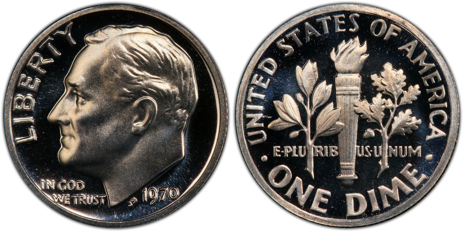 1970 S 10C Proof Roosevelt Dime **FREE SHIPPING** 