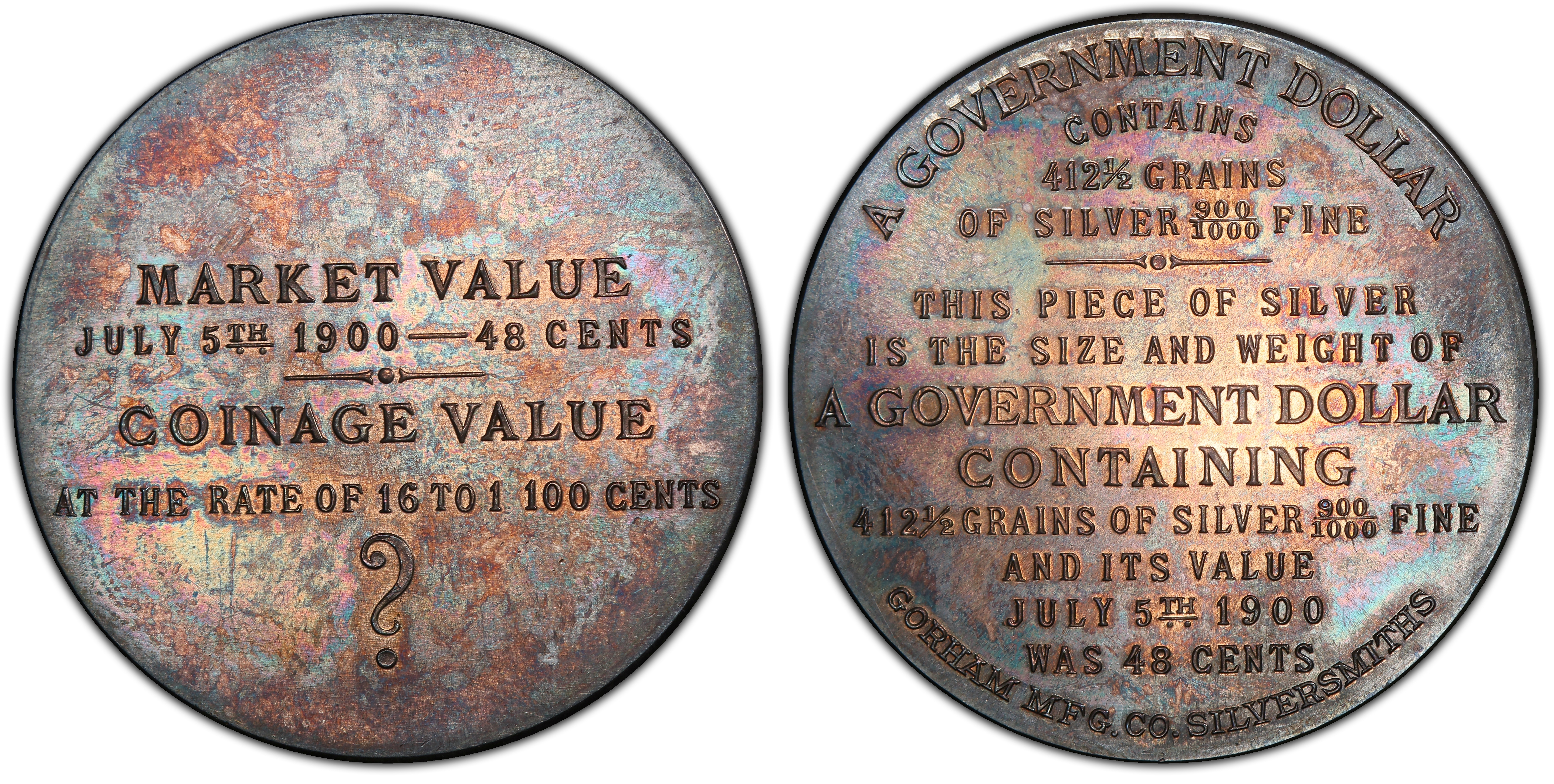 Gorham hot sale silver value