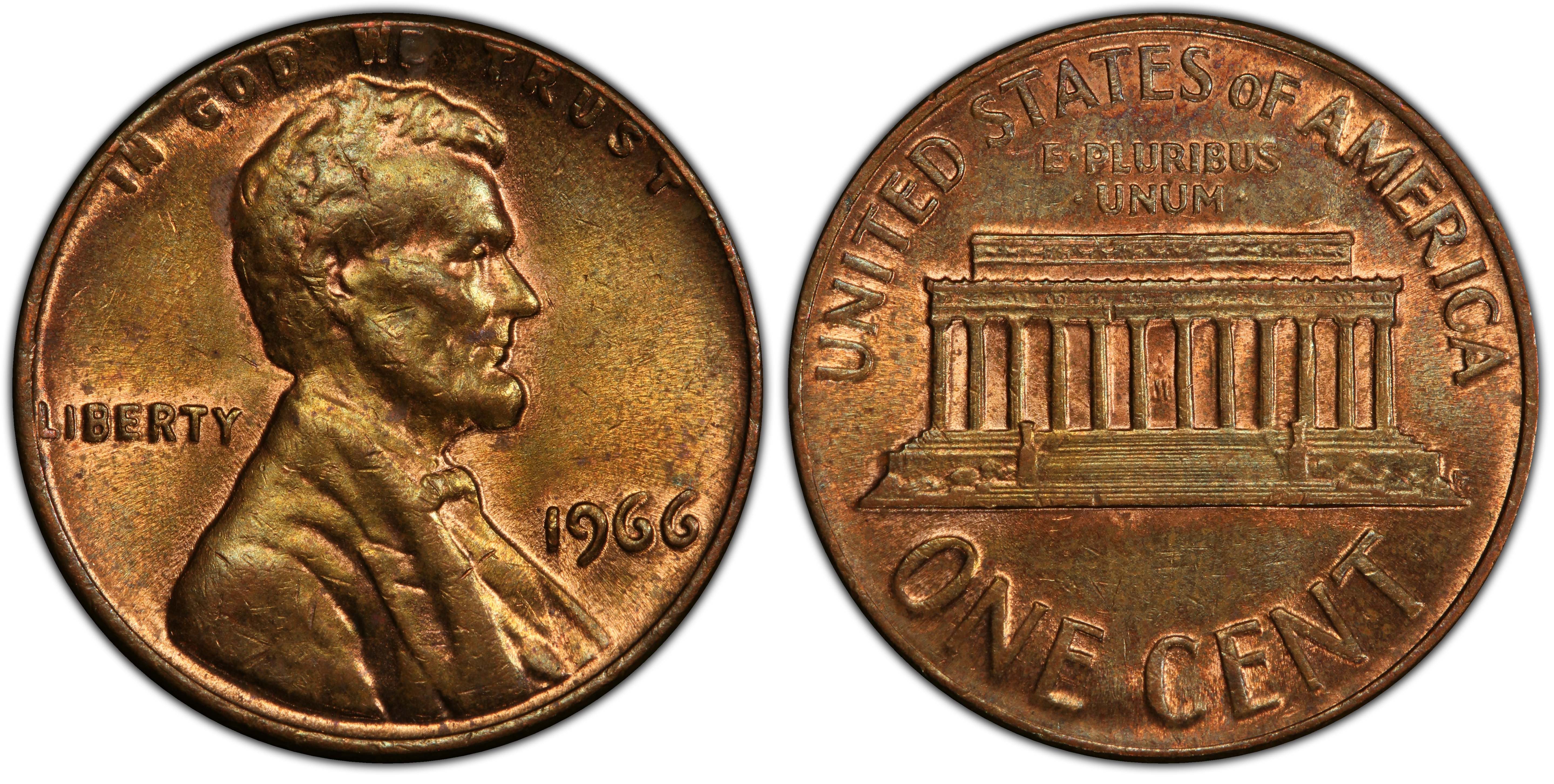 1966 Lincoln pennies sold