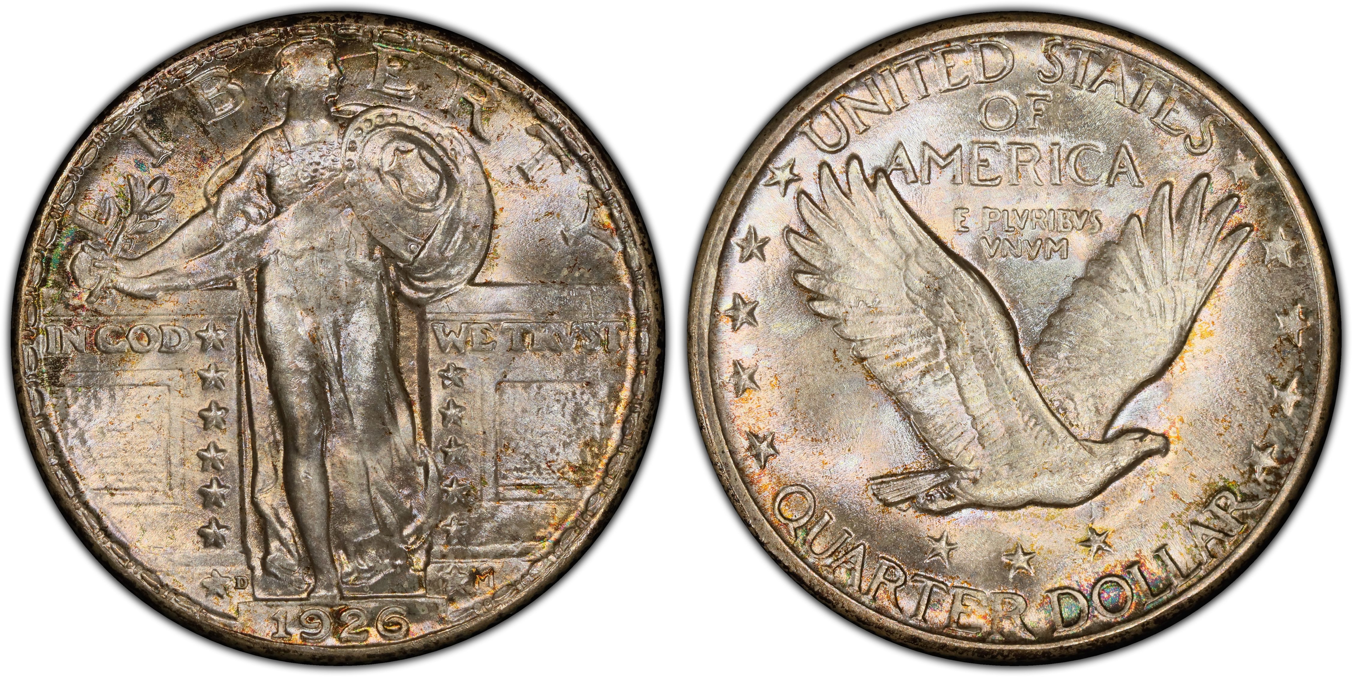 1926-D 25C (Regular Strike) Standing Liberty Quarter - PCGS CoinFacts