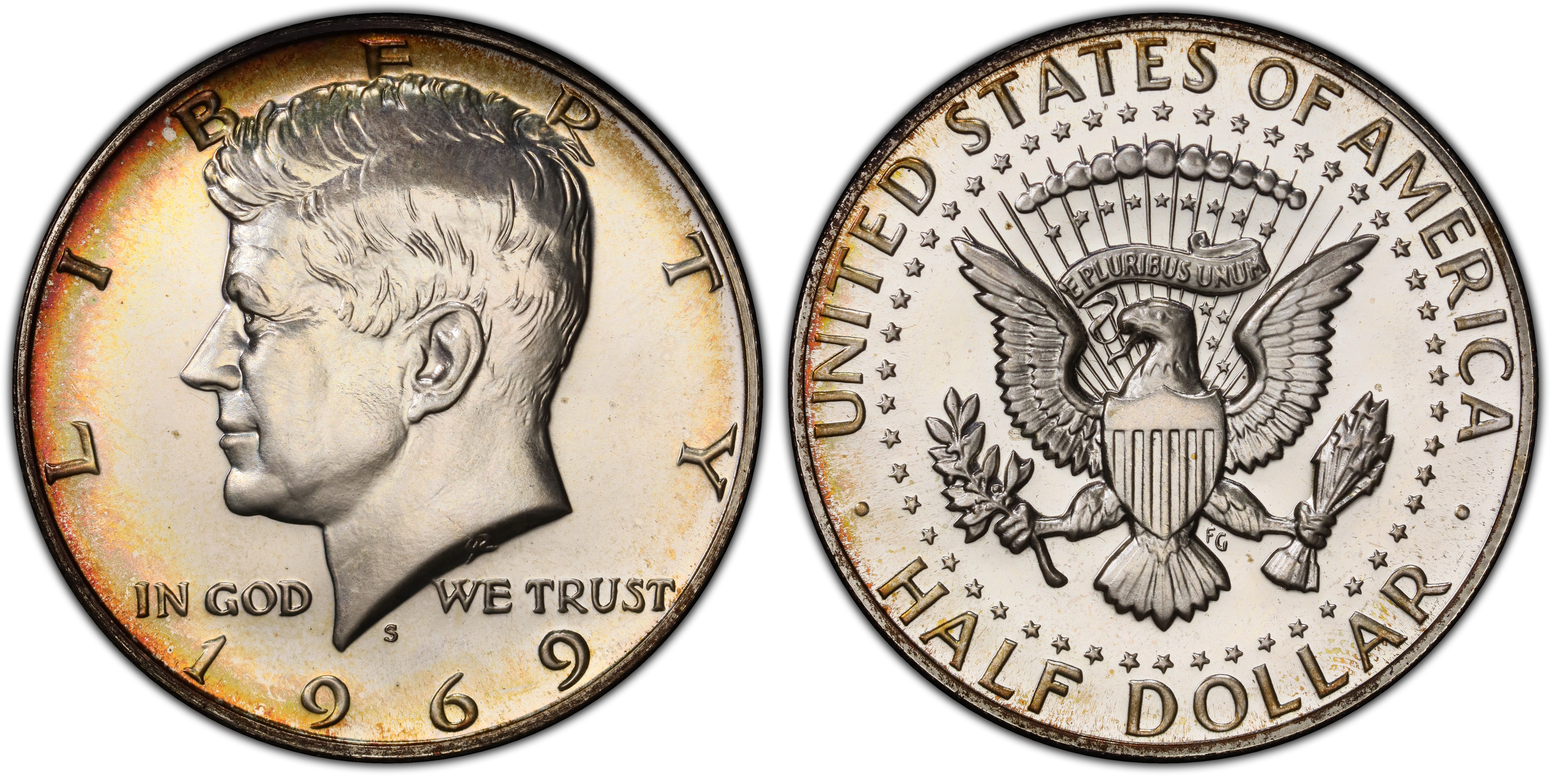 1969-S 50C (Proof) Kennedy Half Dollar - PCGS CoinFacts