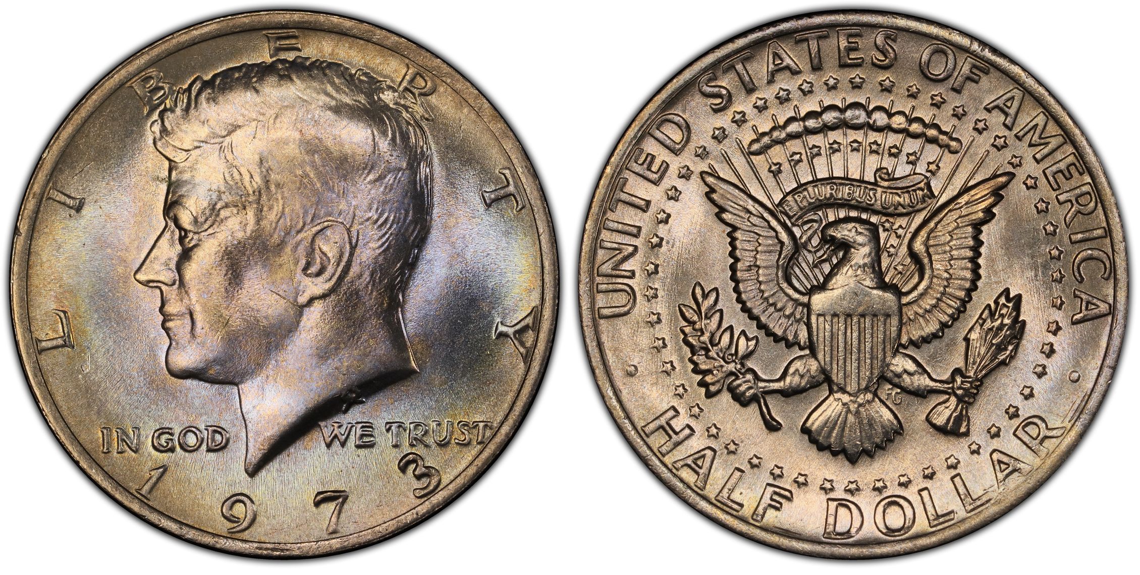 1973 50C (Regular Strike) Kennedy Half Dollar - PCGS CoinFacts