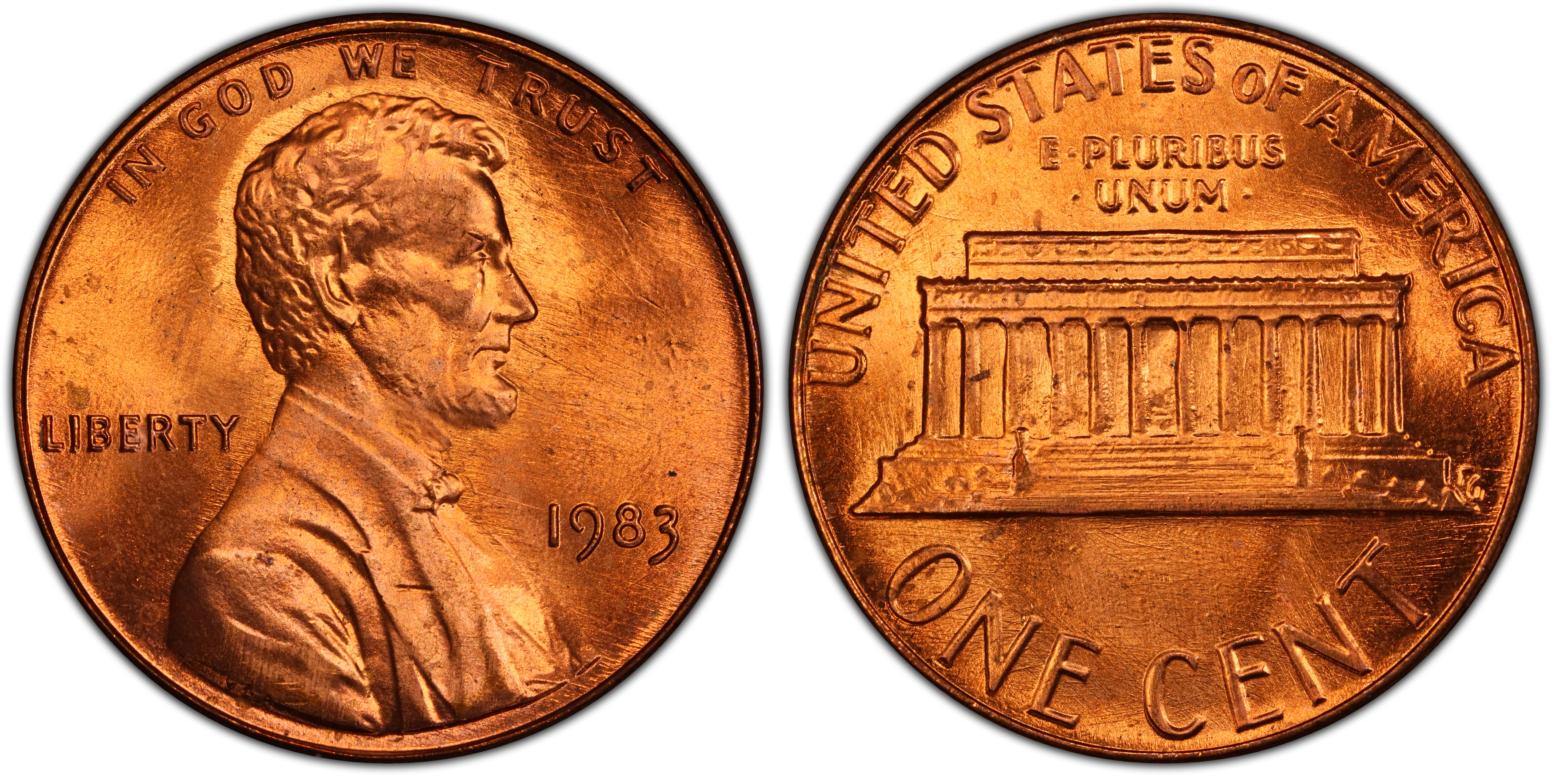 Images of Lincoln Cent (Modern) 1983 1C DDO FS-101, RD - PCGS CoinFacts