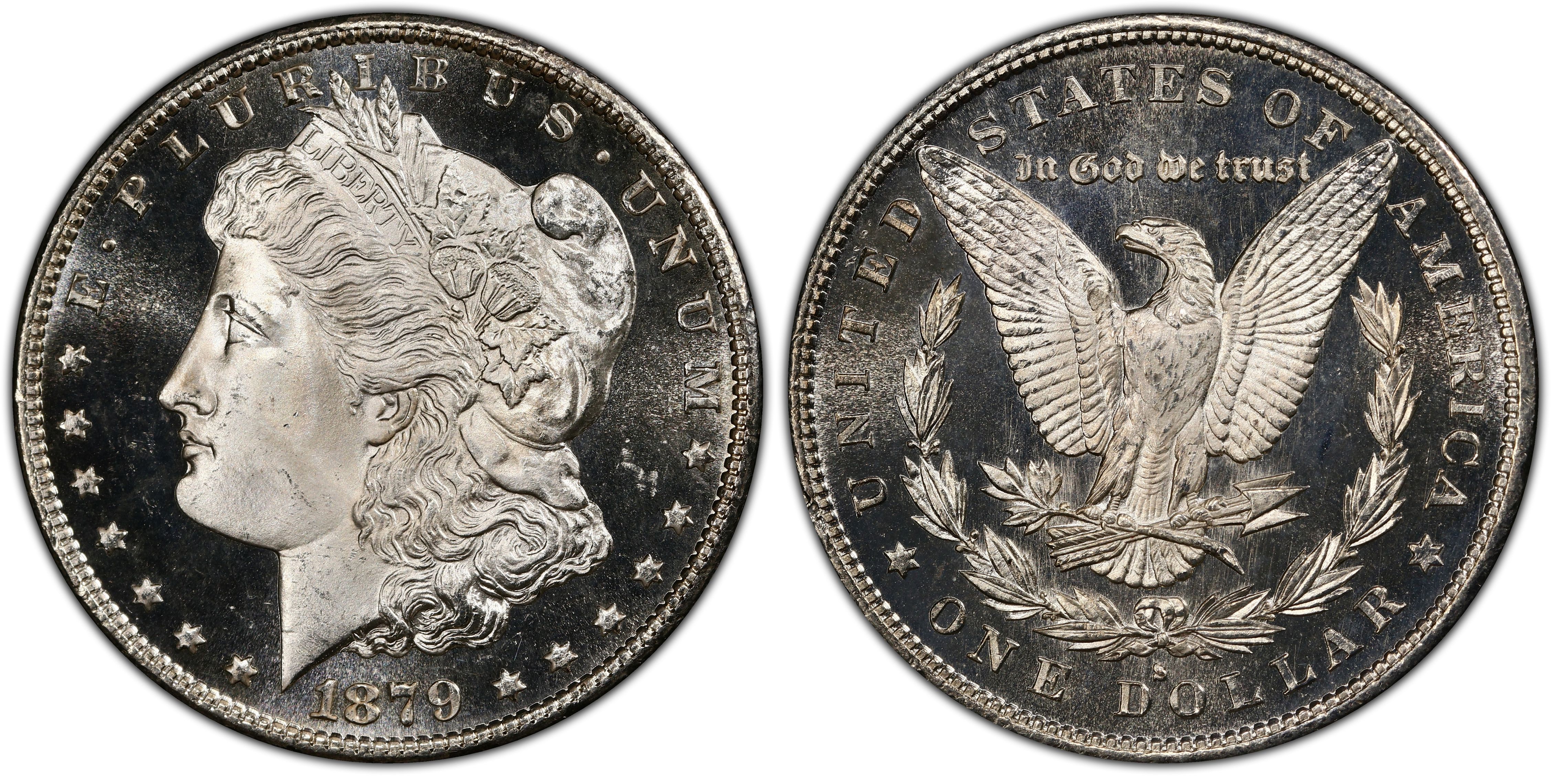 1879-S $1, PL (Regular Strike) Morgan Dollar - PCGS CoinFacts