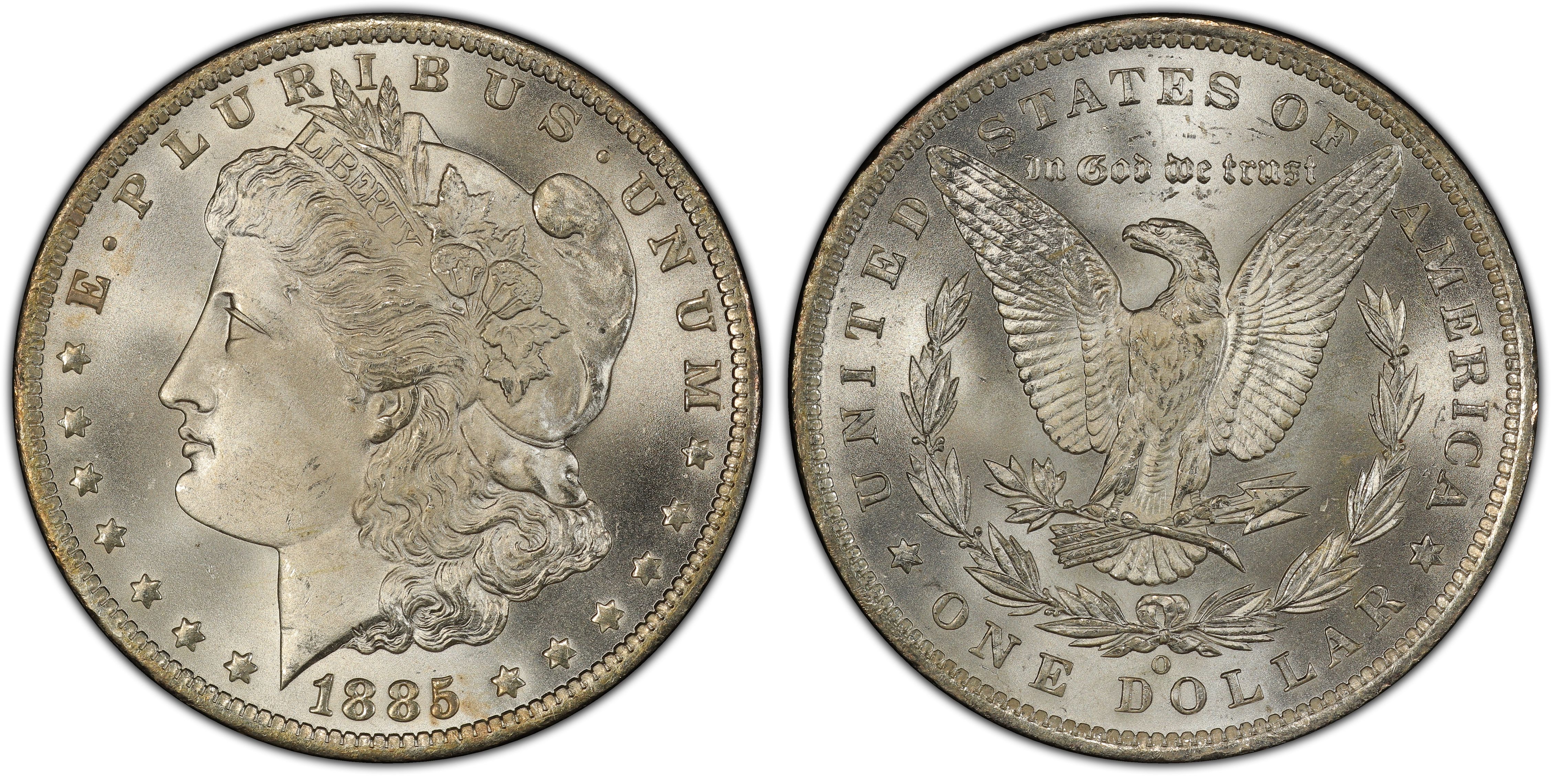 Morgan Silver Dollar Uncirculated 1885