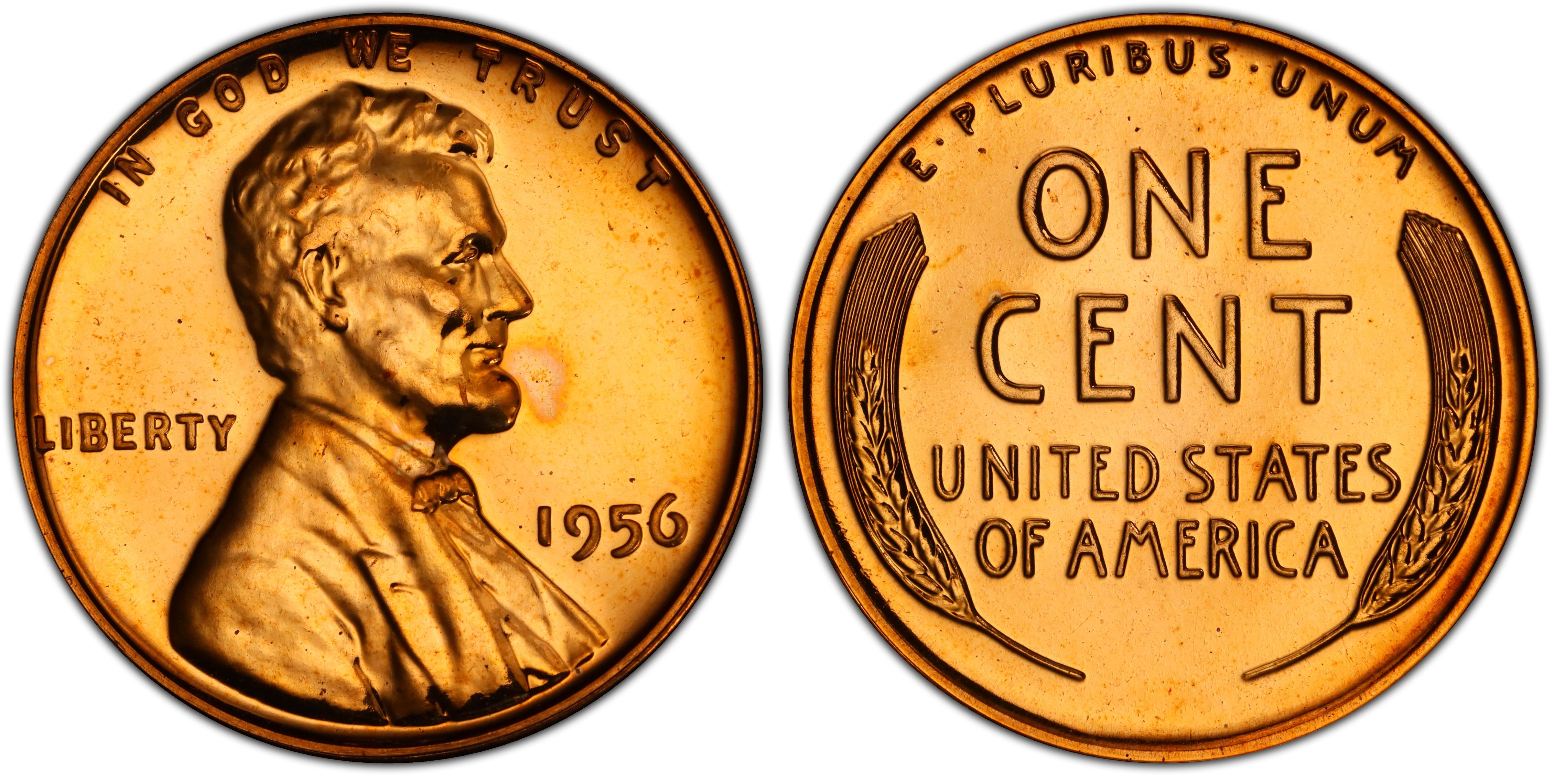 1956 1C DDO FS-101, RD (Proof) Lincoln Cent (Wheat Reverse) - PCGS CoinFacts