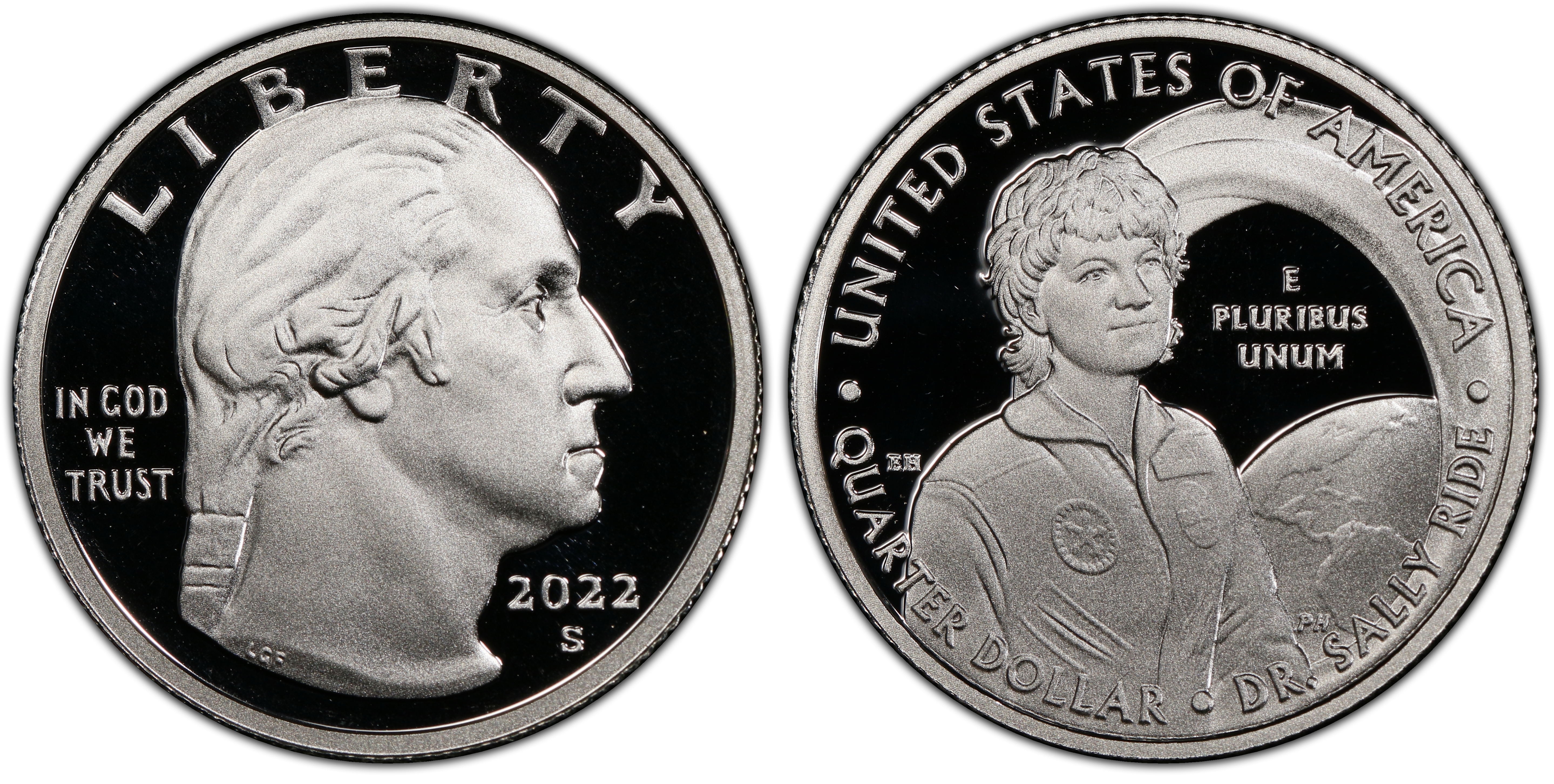 Images of American Women Quarters 2022-S 25C Dr. Sally Ride-Silver ...