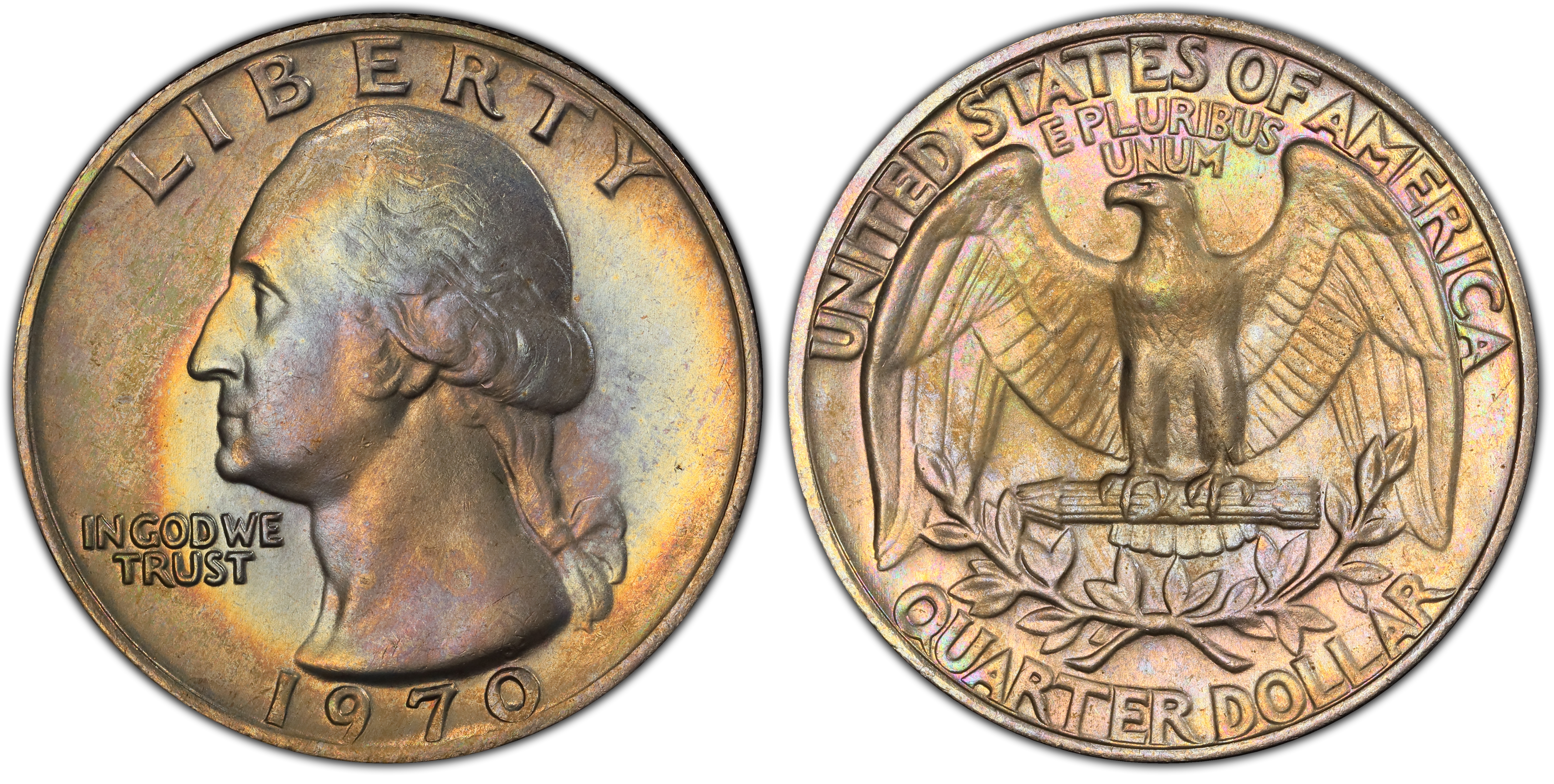 1970 25C (Regular Strike) Washington Quarter - PCGS CoinFacts