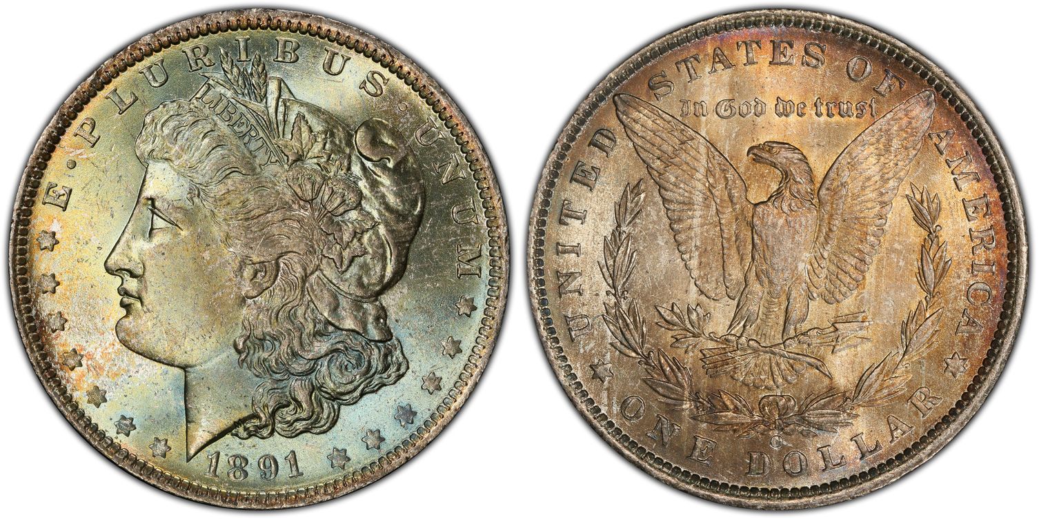 1891-O $1 (Regular Strike) Morgan Dollar - PCGS CoinFacts