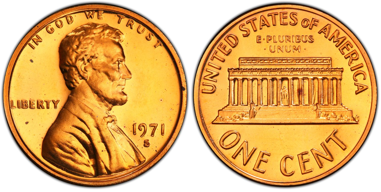 1971-S 1C DDO FS-101 (032), RD (Proof) Lincoln Cent (Modern